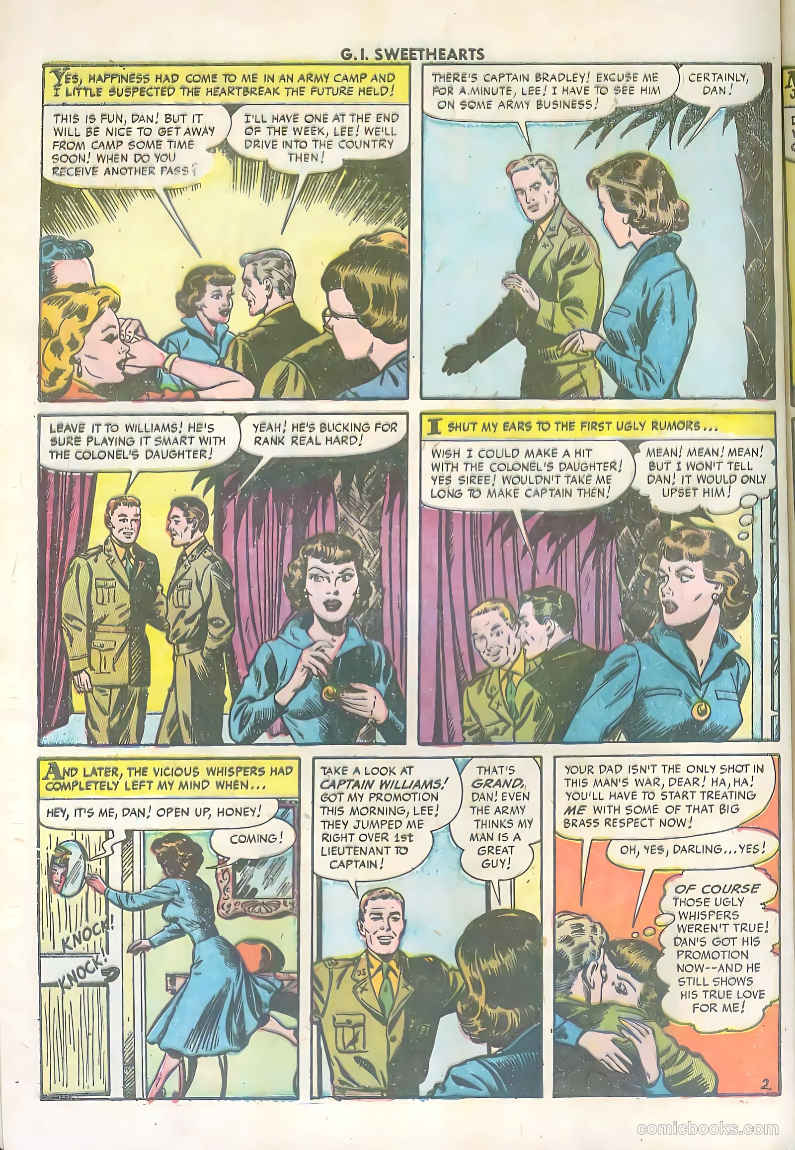 G.I. Sweethearts #34 (1953) — page 28 of 36