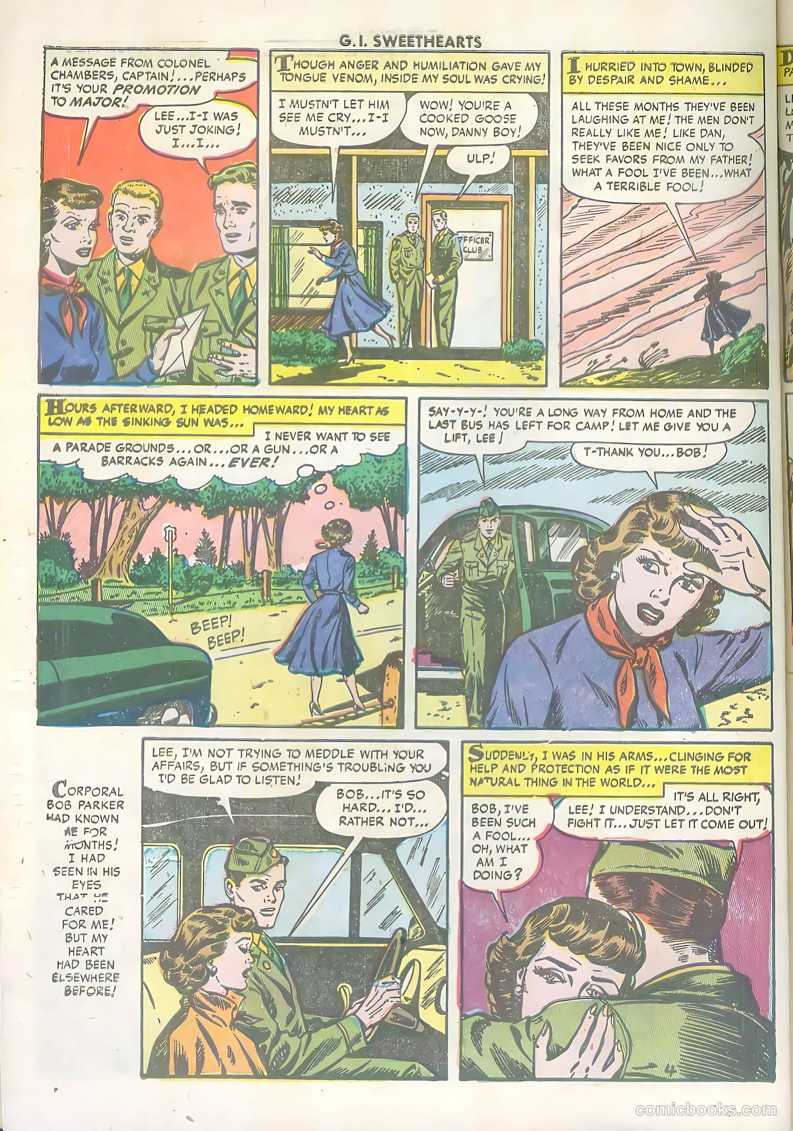 G.I. Sweethearts #34 (1953) — page 30 of 36