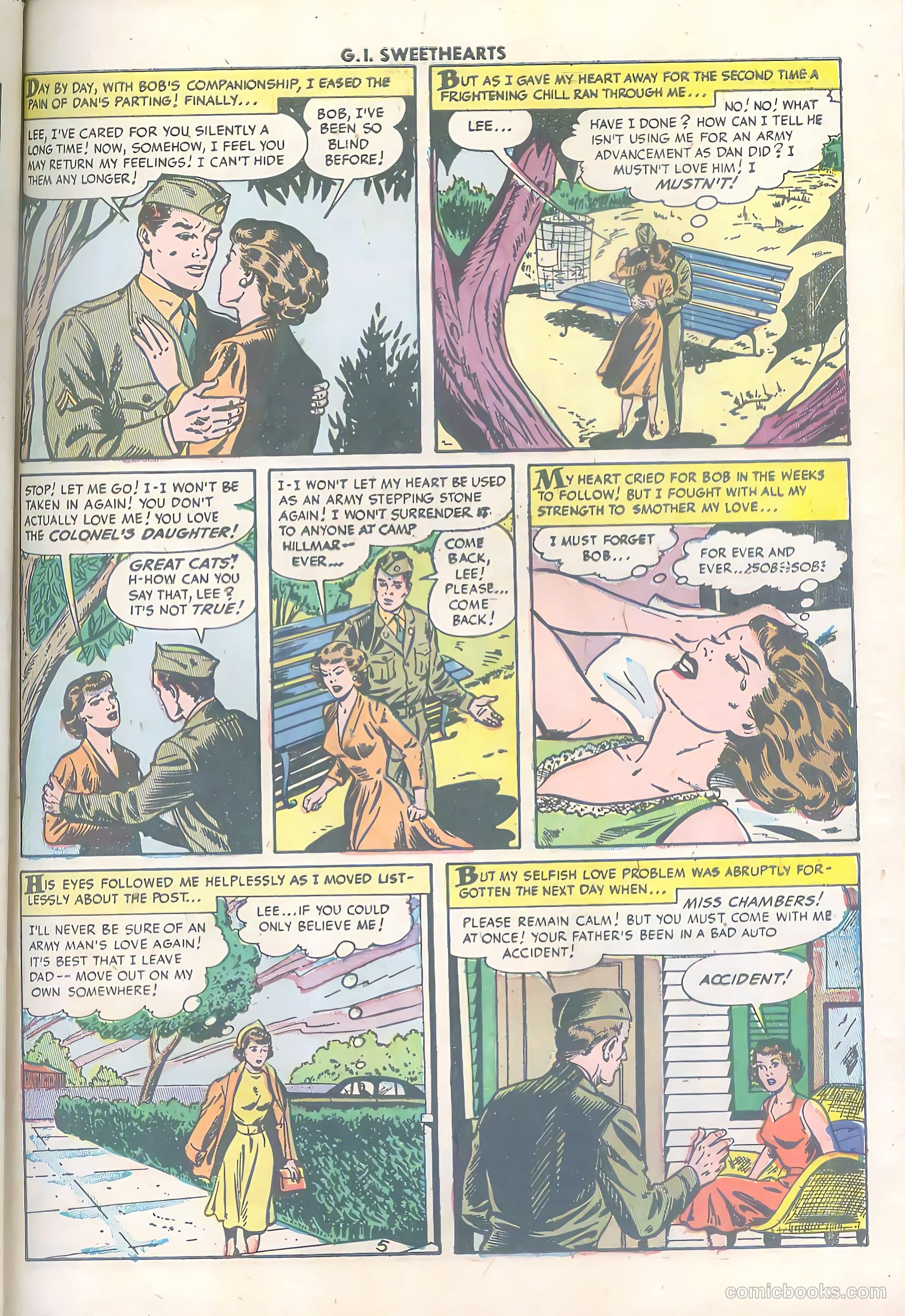 G.I. Sweethearts #34 (1953) — page 31 of 36