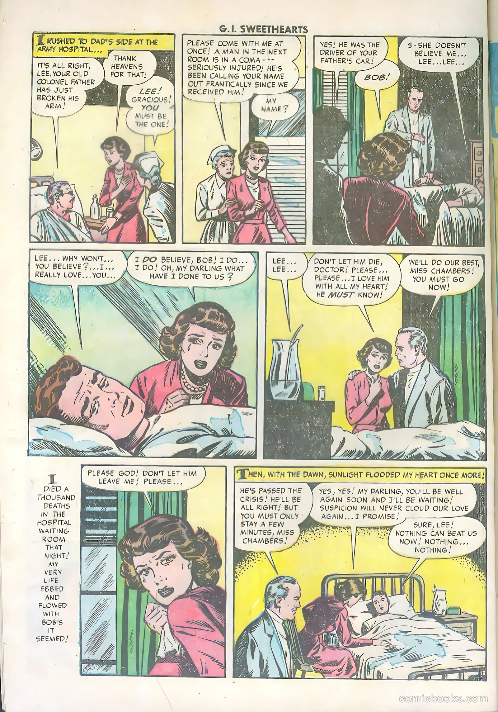 G.I. Sweethearts #34 (1953) — page 32 of 36