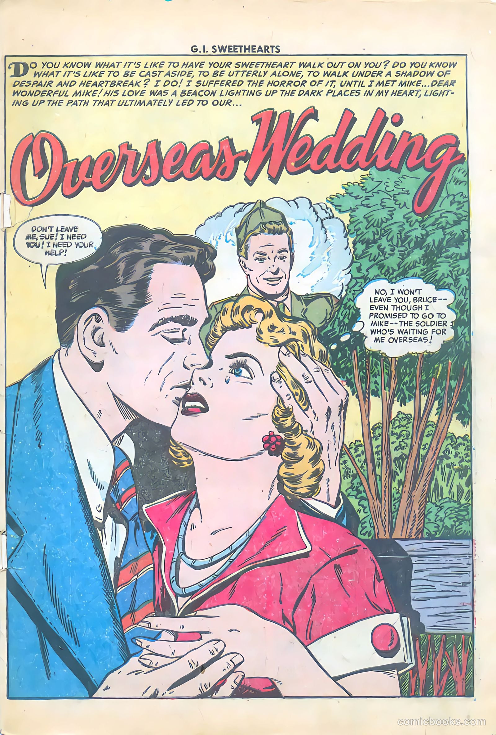 G.I. Sweethearts #35 (1953) — page 3 of 36