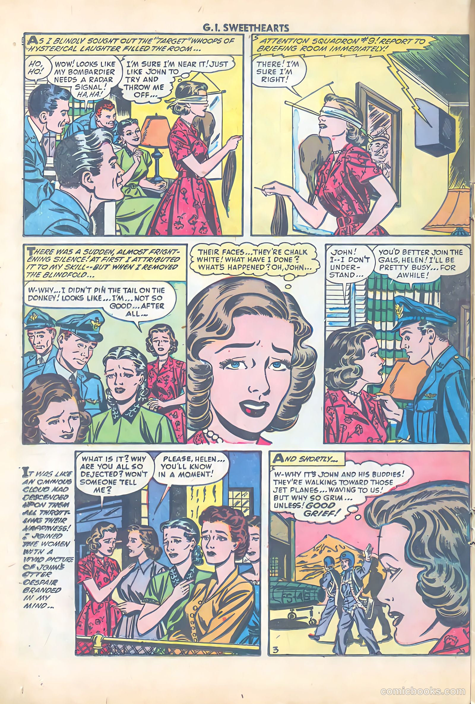 G.I. Sweethearts #35 (1953) — page 14 of 36