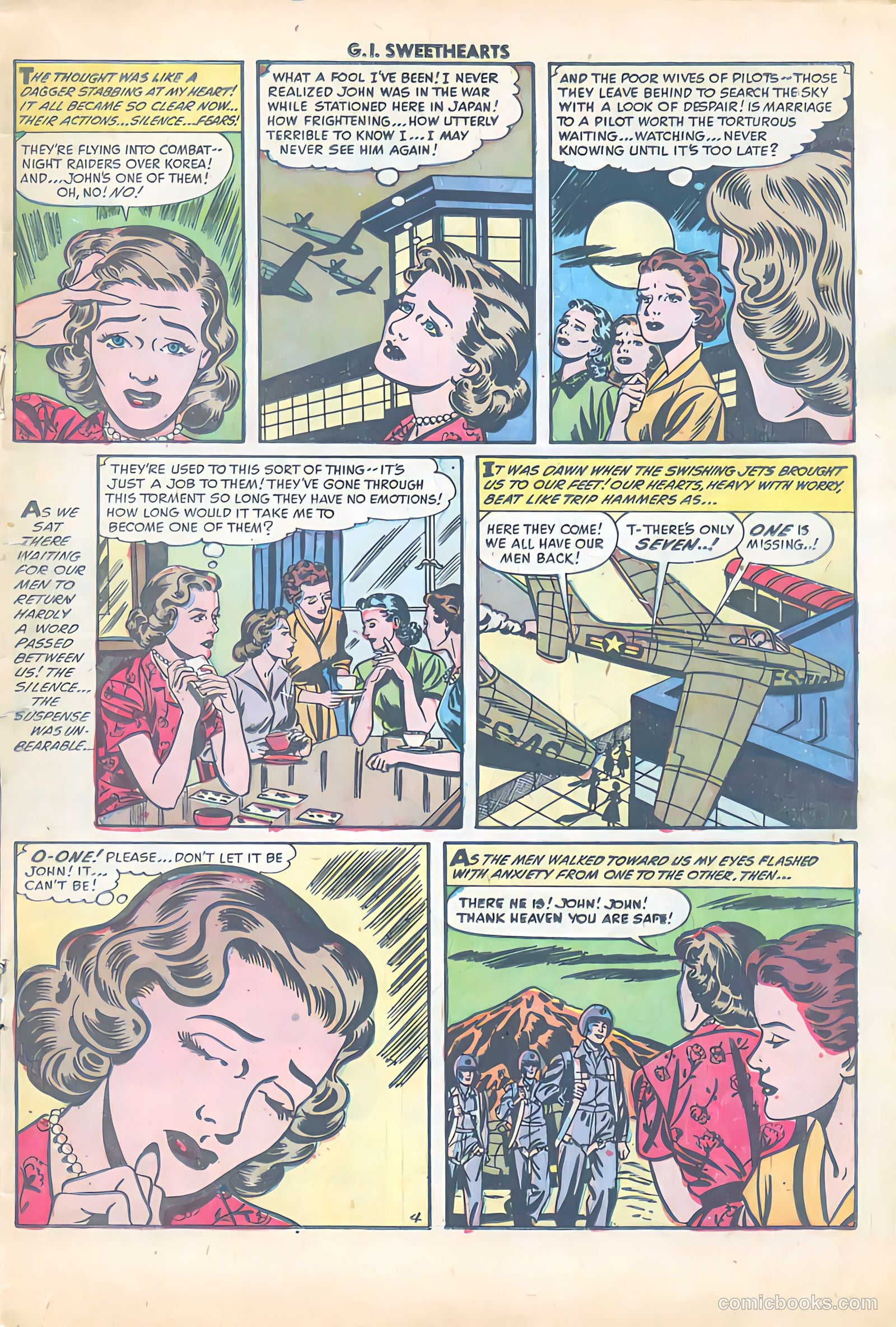 G.I. Sweethearts #35 (1953) — page 15 of 36
