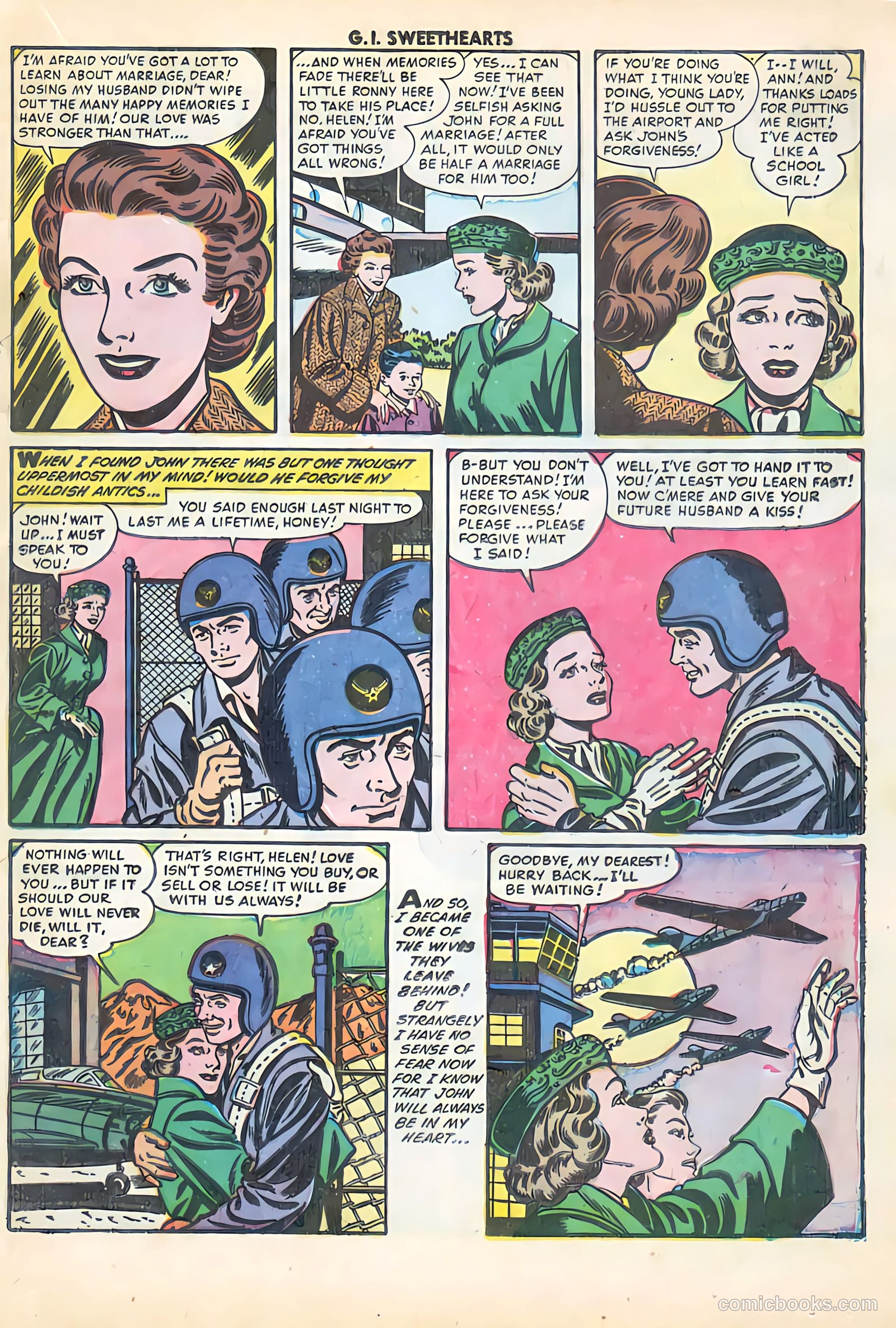 G.I. Sweethearts #35 (1953) — page 17 of 36