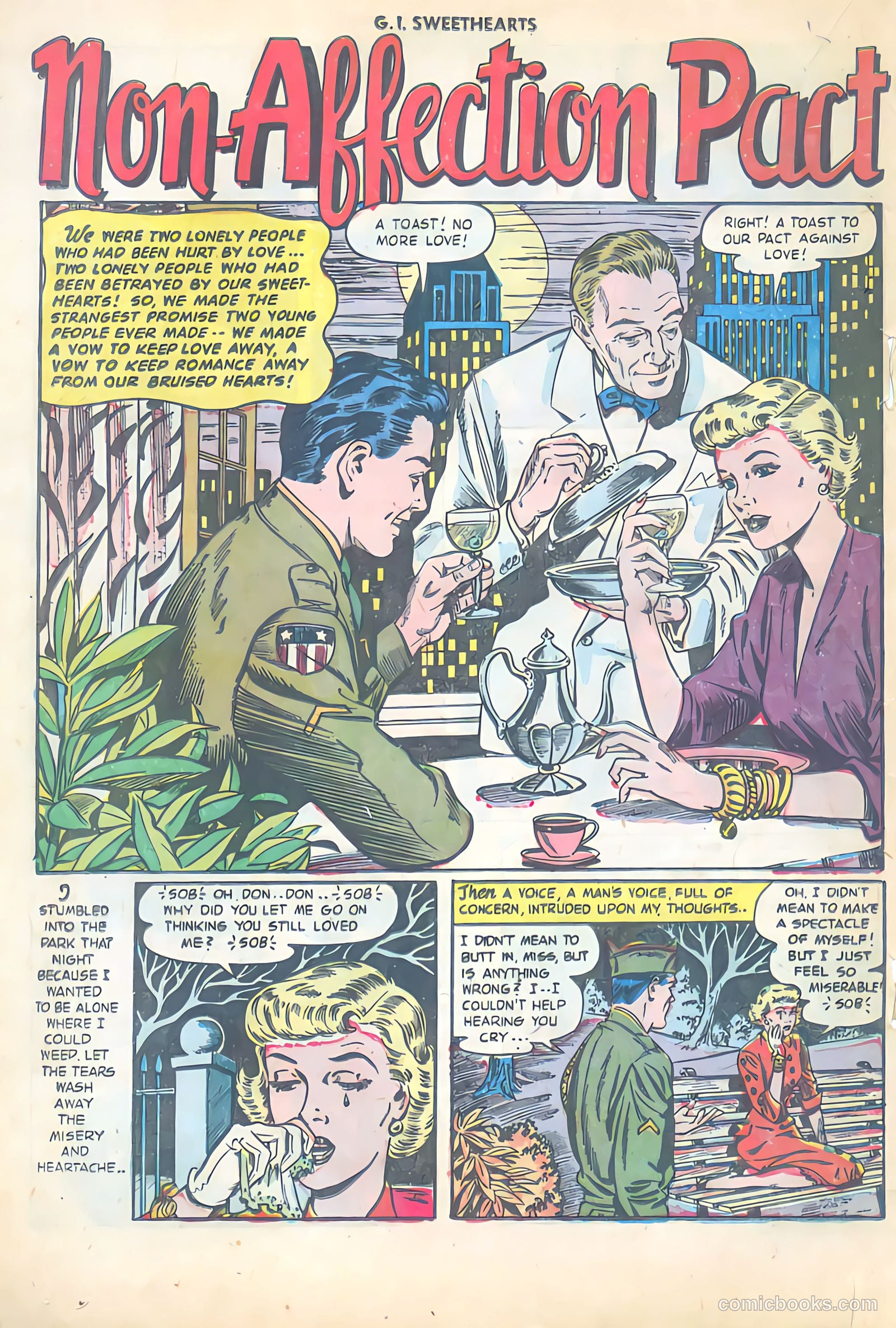 G.I. Sweethearts #35 (1953) — page 18 of 36