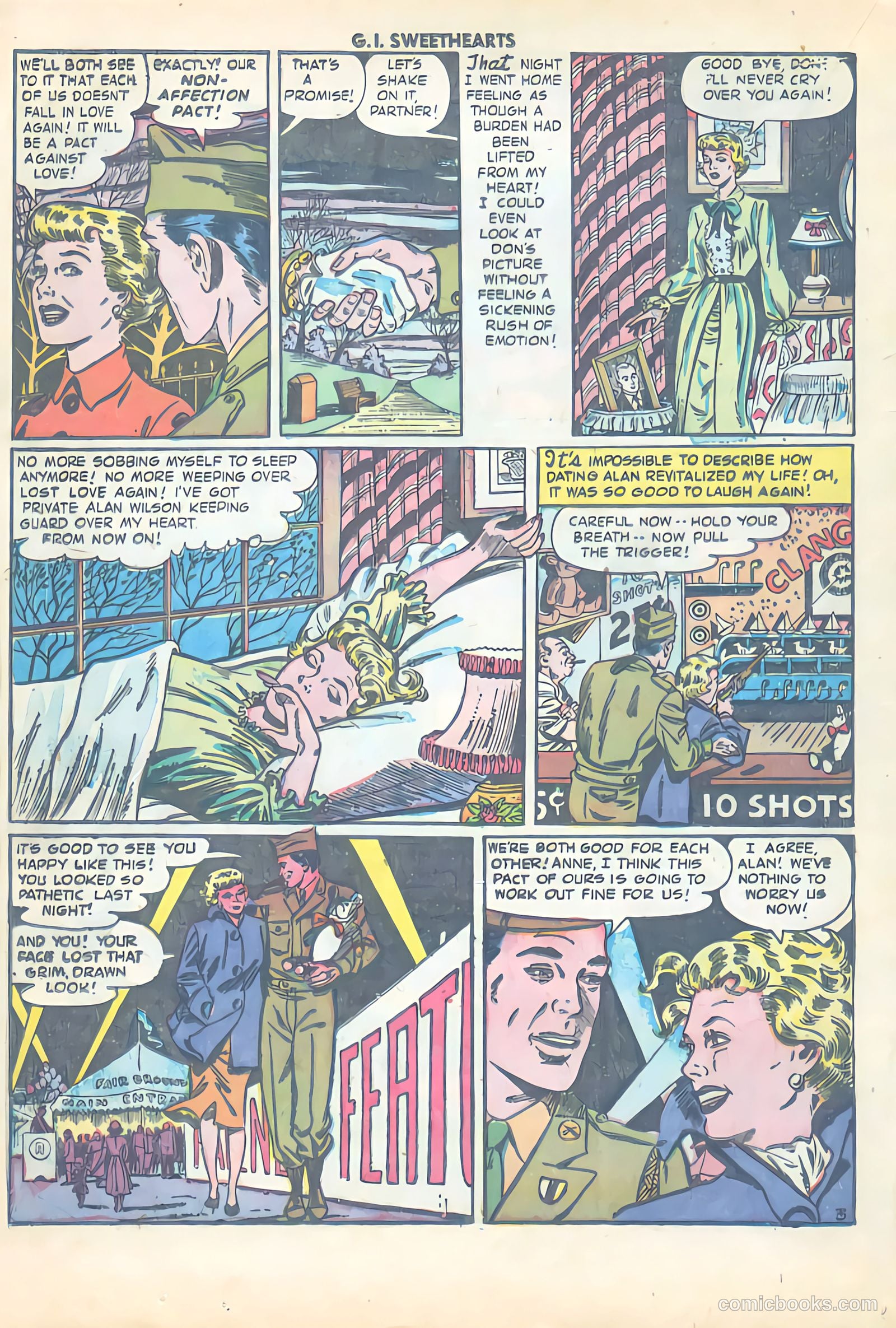 G.I. Sweethearts #35 (1953) — page 20 of 36