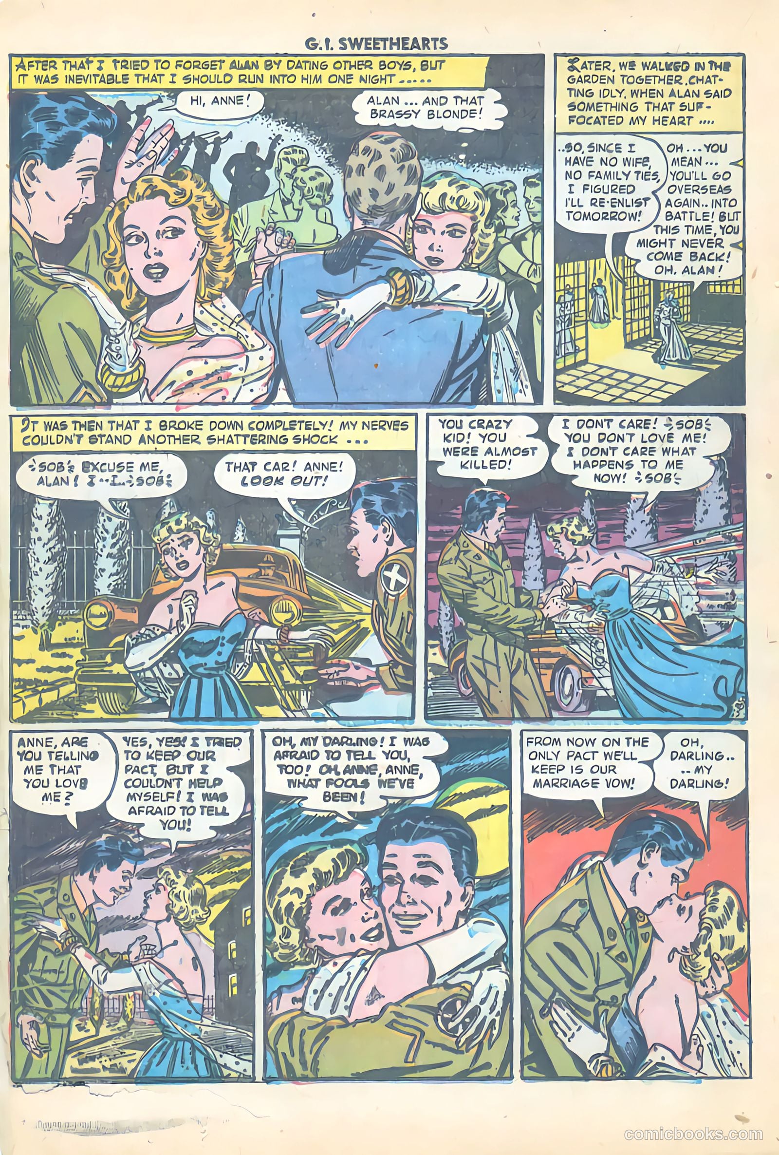 G.I. Sweethearts #35 (1953) — page 24 of 36