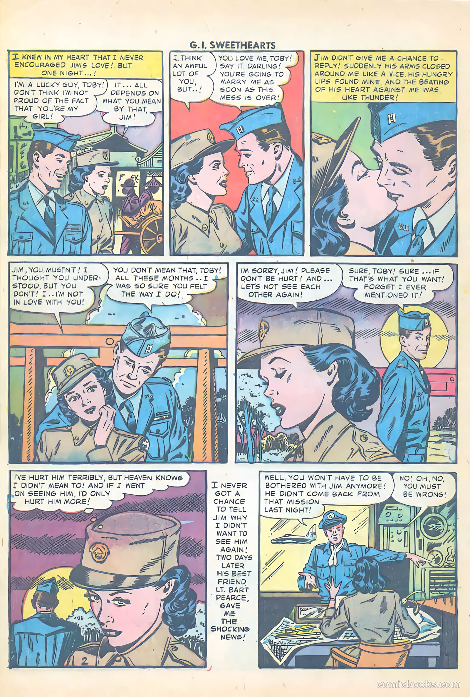 G.I. Sweethearts #35 (1953) — page 28 of 36
