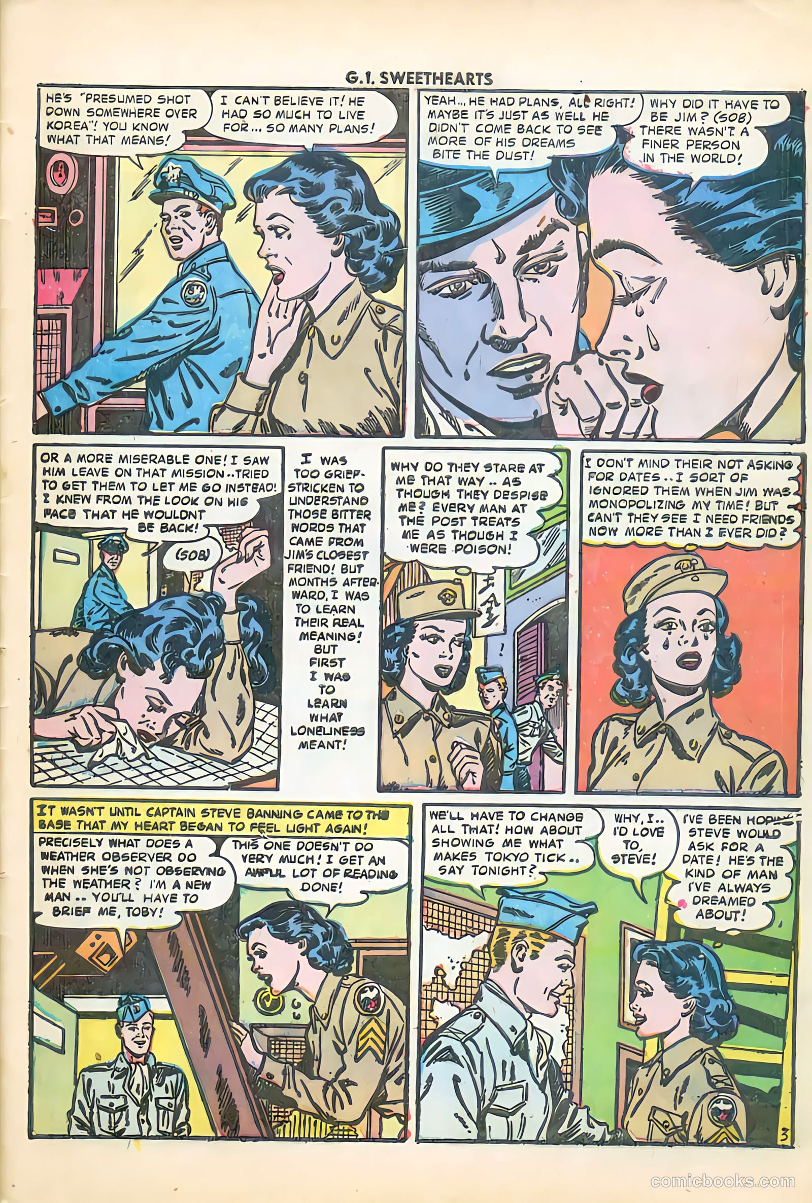 G.I. Sweethearts #35 (1953) — page 29 of 36