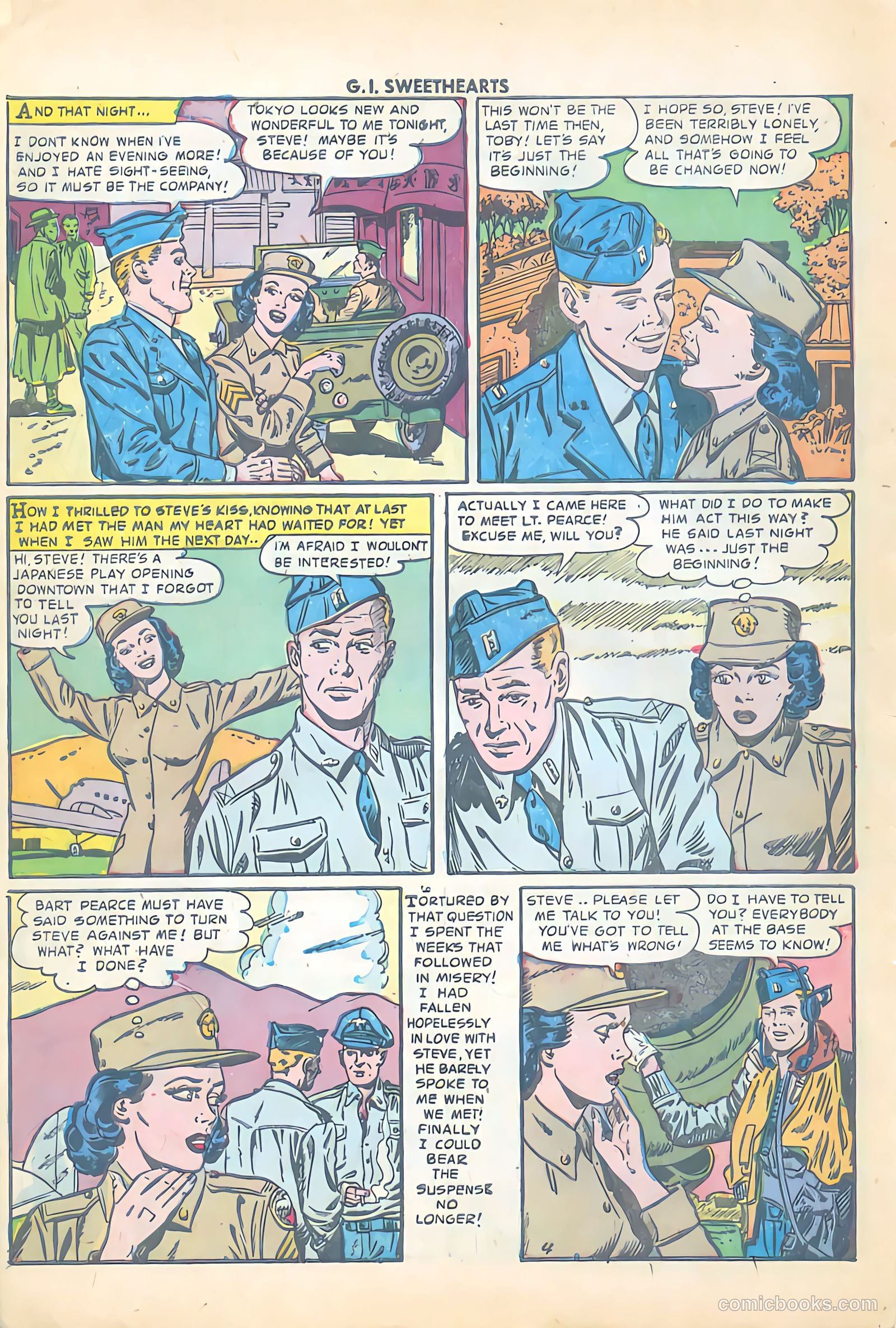 G.I. Sweethearts #35 (1953) — page 30 of 36
