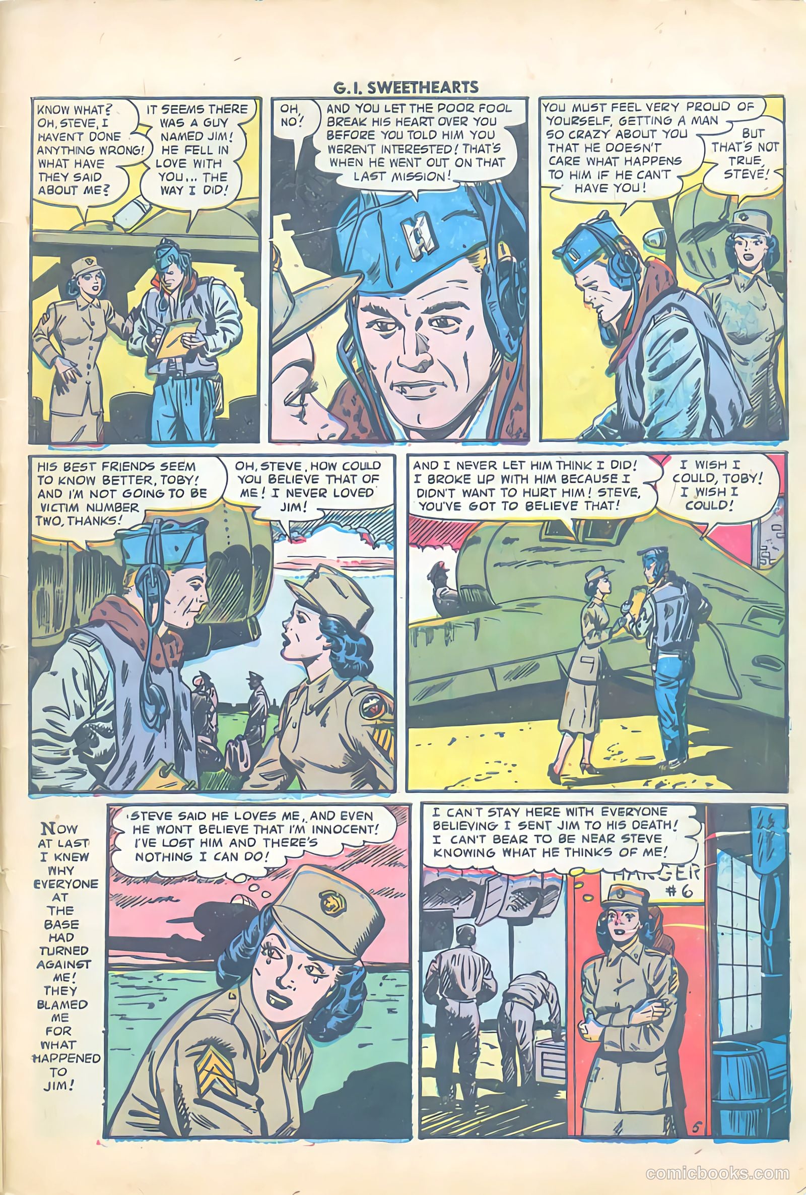 G.I. Sweethearts #35 (1953) — page 31 of 36