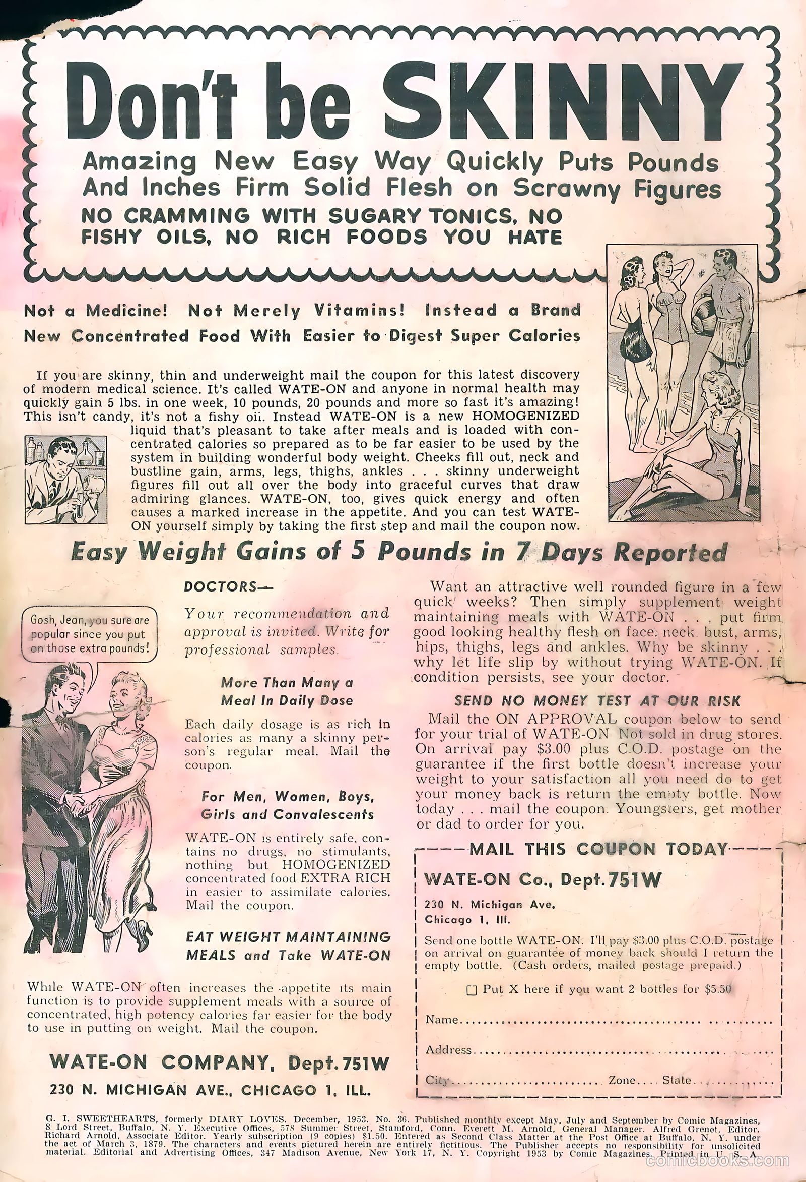 G.I. Sweethearts #36 (1953) — page 2 of 37