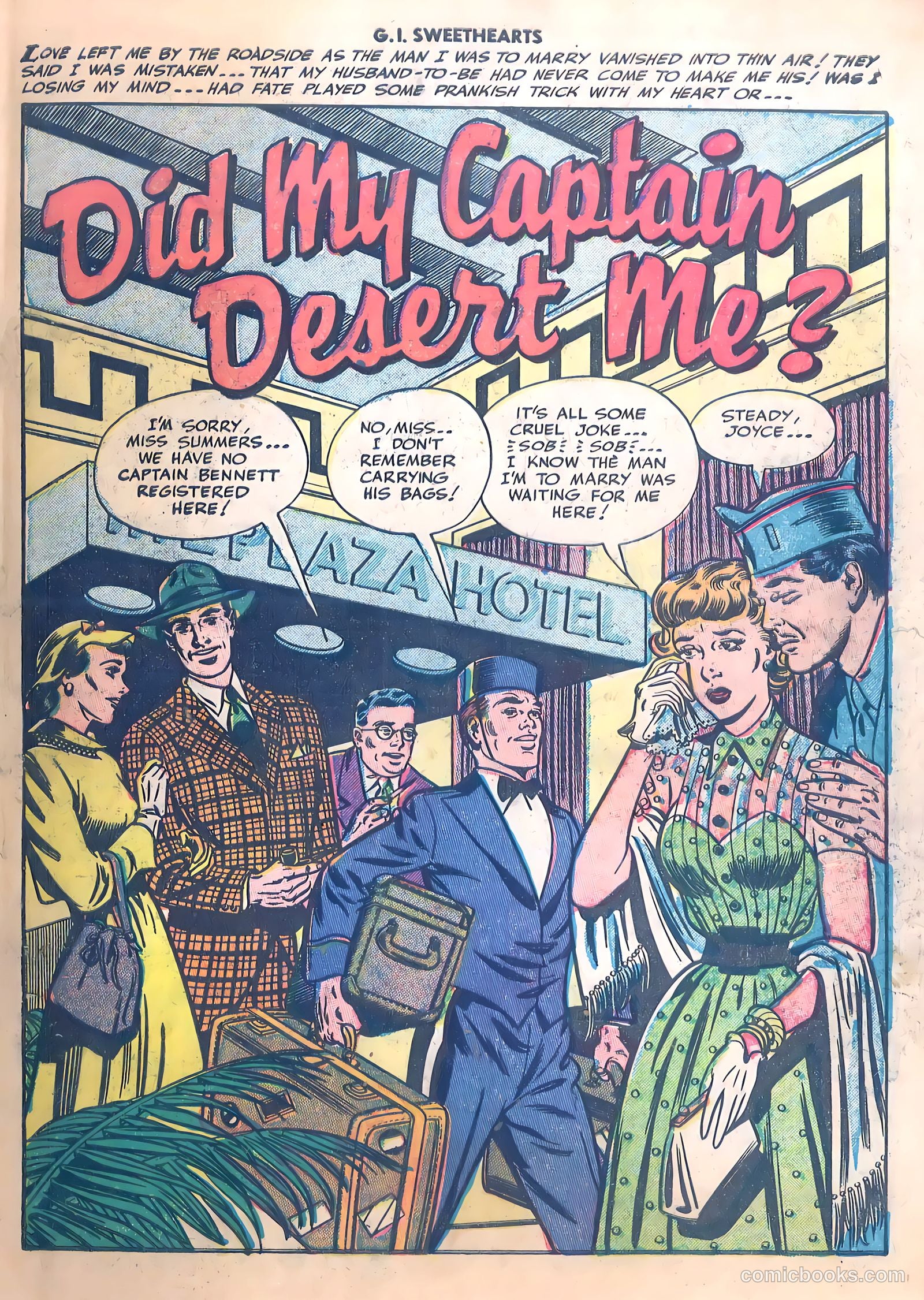 G.I. Sweethearts #36 (1953) — page 3 of 37