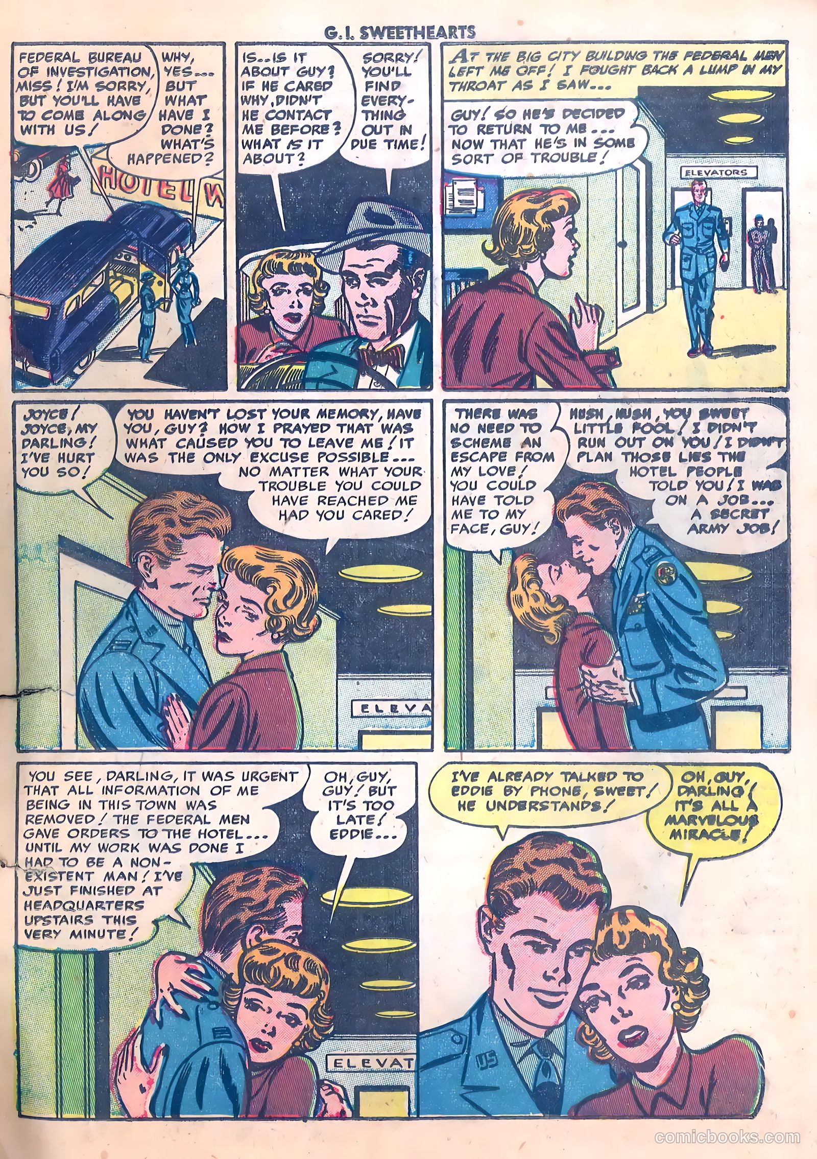 G.I. Sweethearts #36 (1953) — page 11 of 37