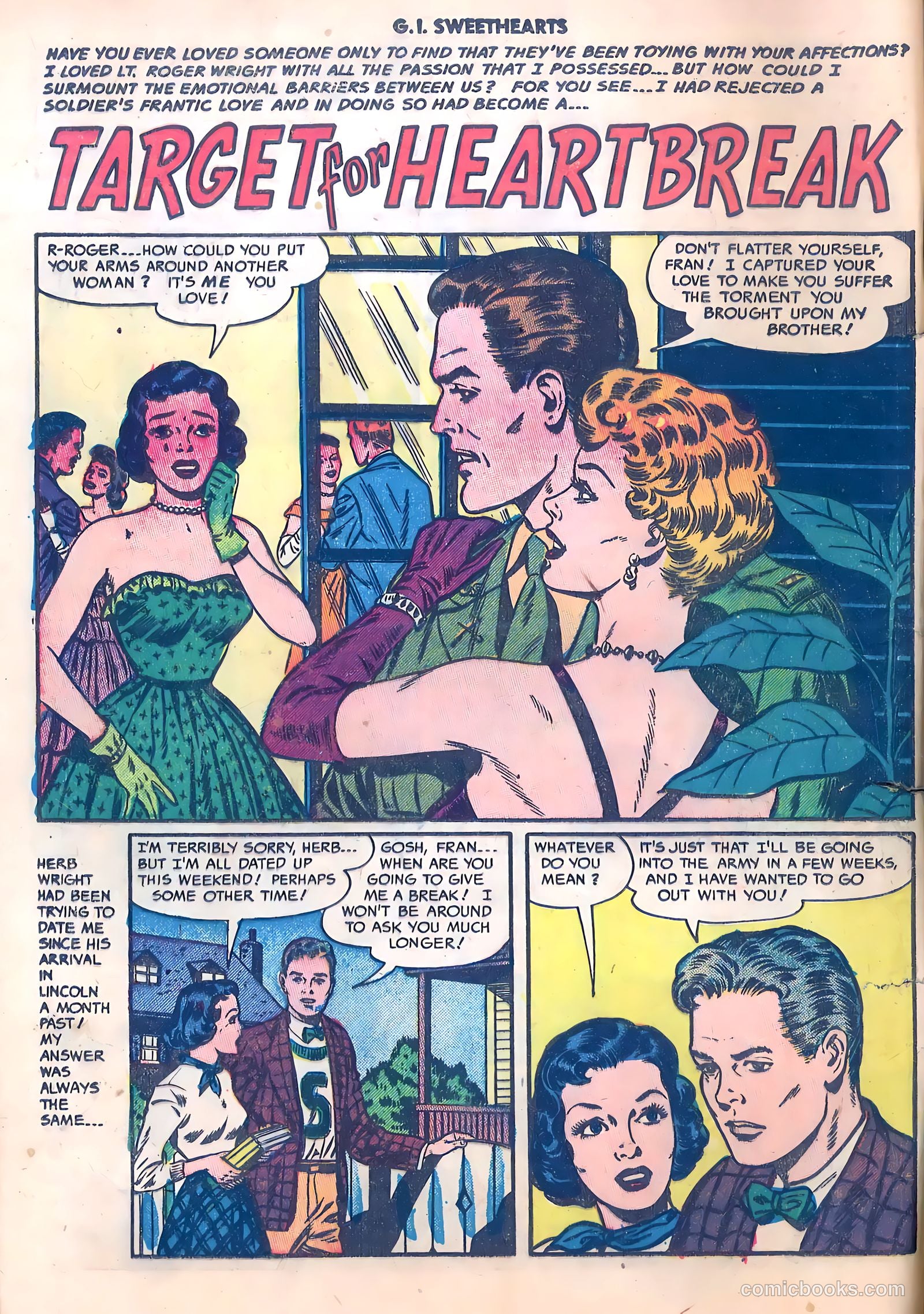 G.I. Sweethearts #36 (1953) — page 12 of 37