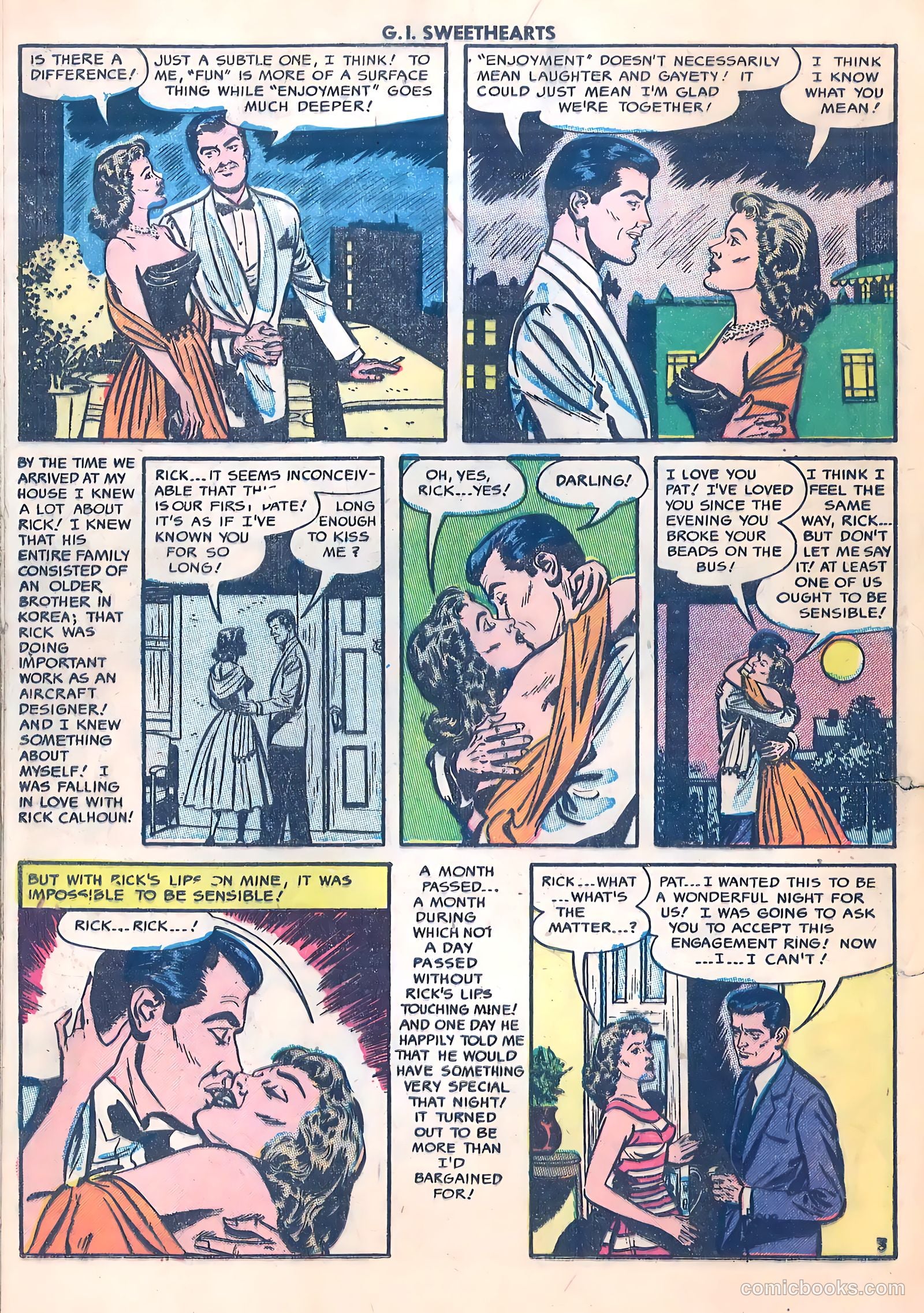 G.I. Sweethearts #36 (1953) — page 20 of 37