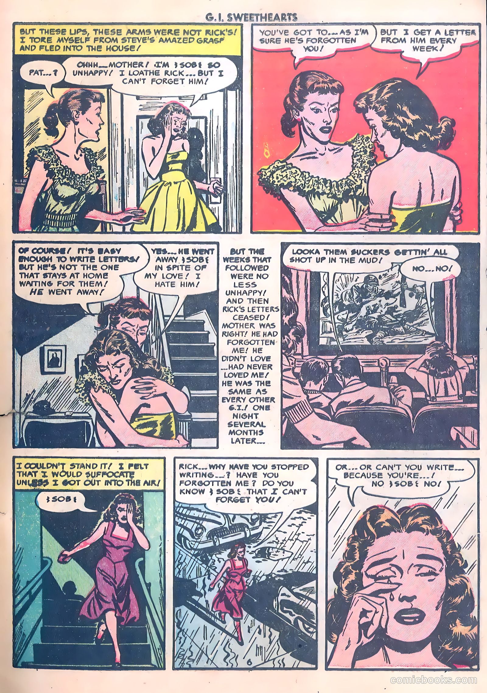 G.I. Sweethearts #36 (1953) — page 23 of 37