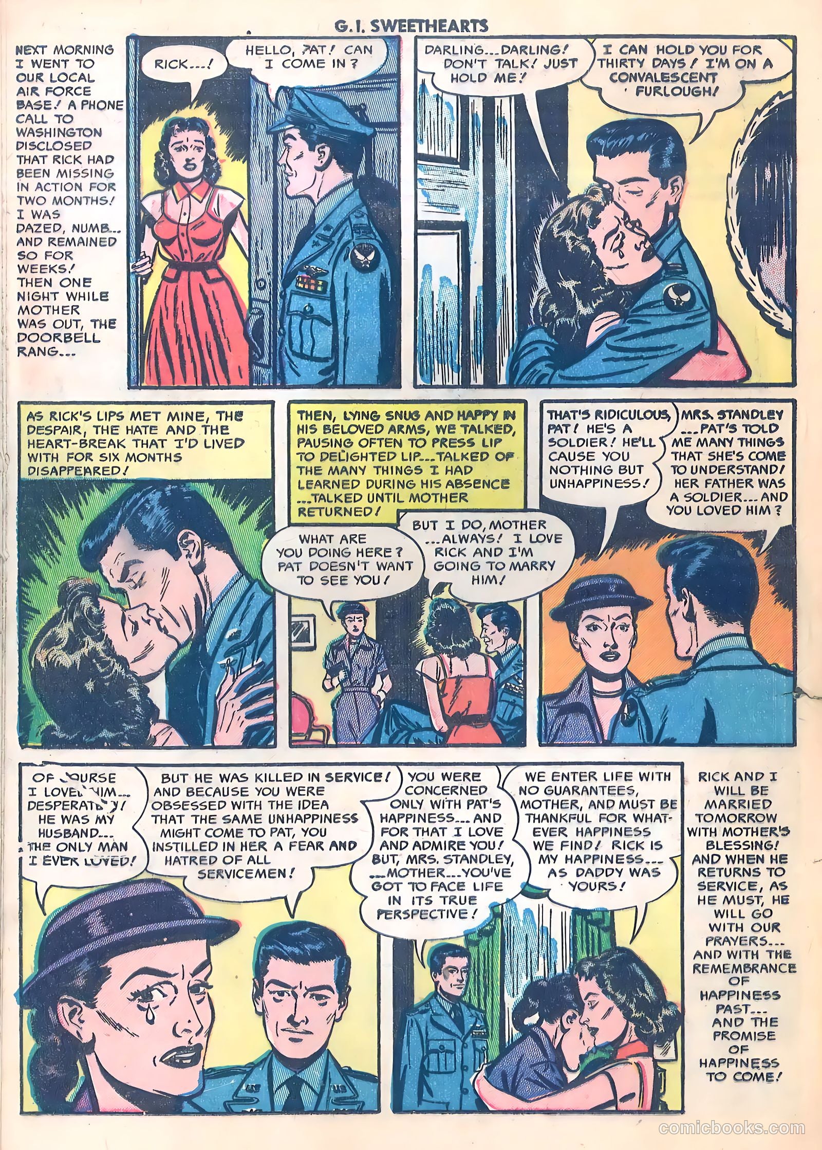 G.I. Sweethearts #36 (1953) — page 24 of 37