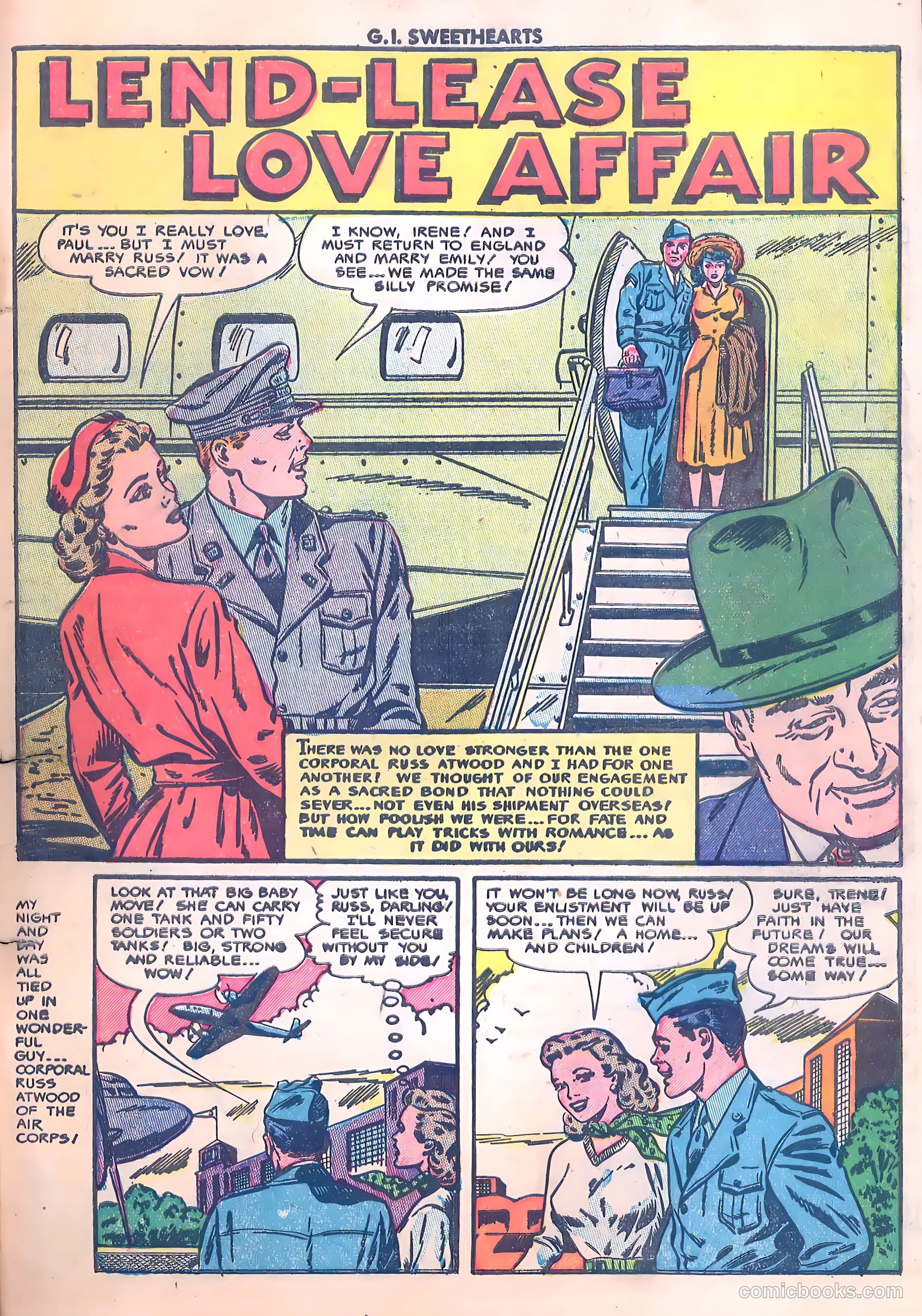 G.I. Sweethearts #36 (1953) — page 27 of 37