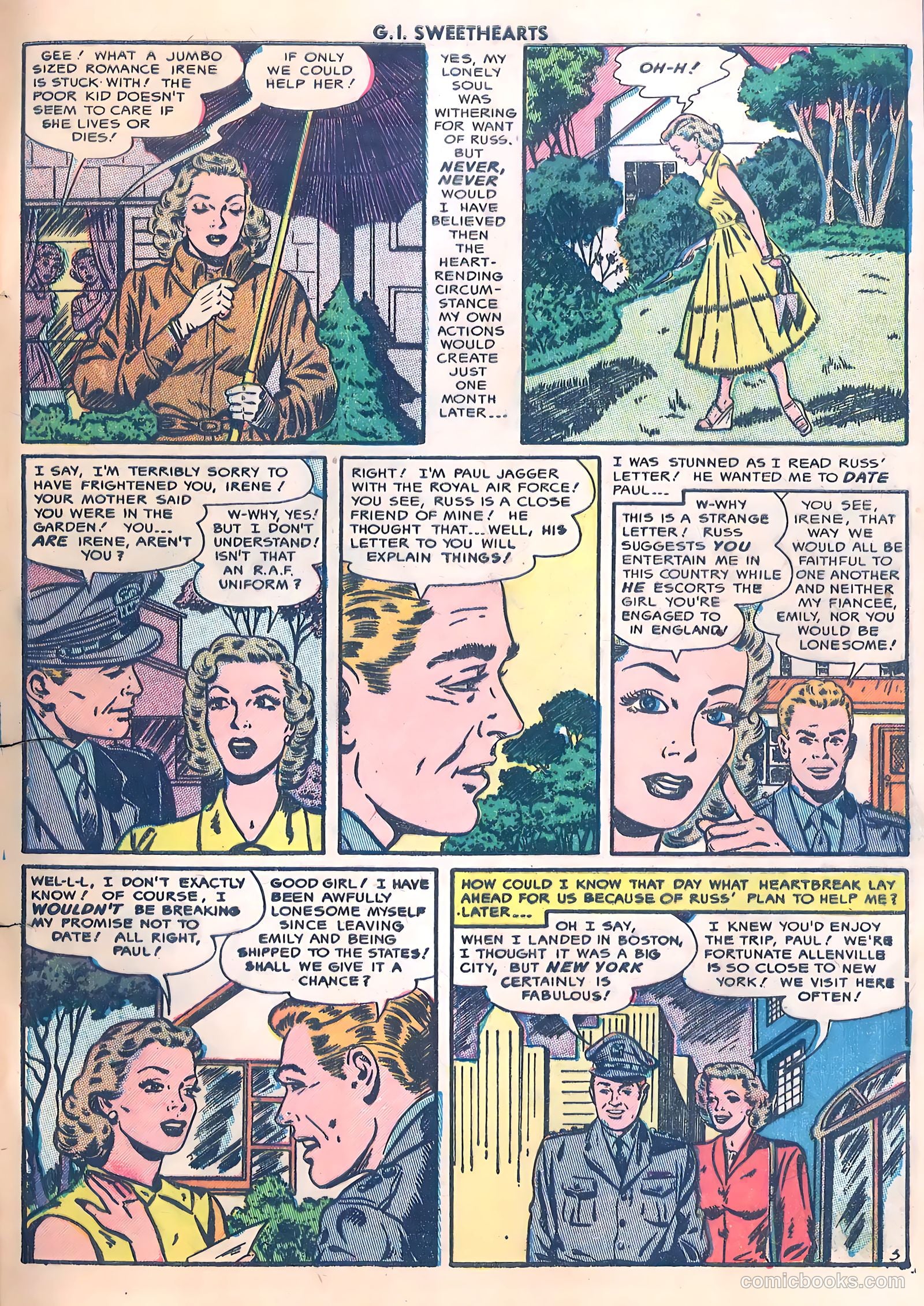 G.I. Sweethearts #36 (1953) — page 29 of 37