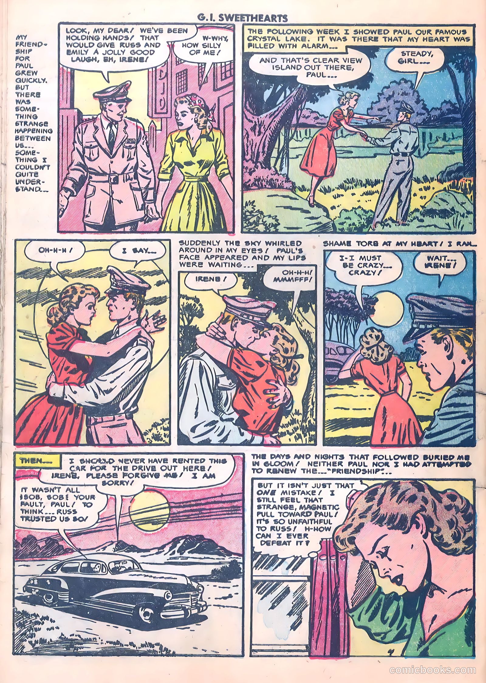 G.I. Sweethearts #36 (1953) — page 30 of 37