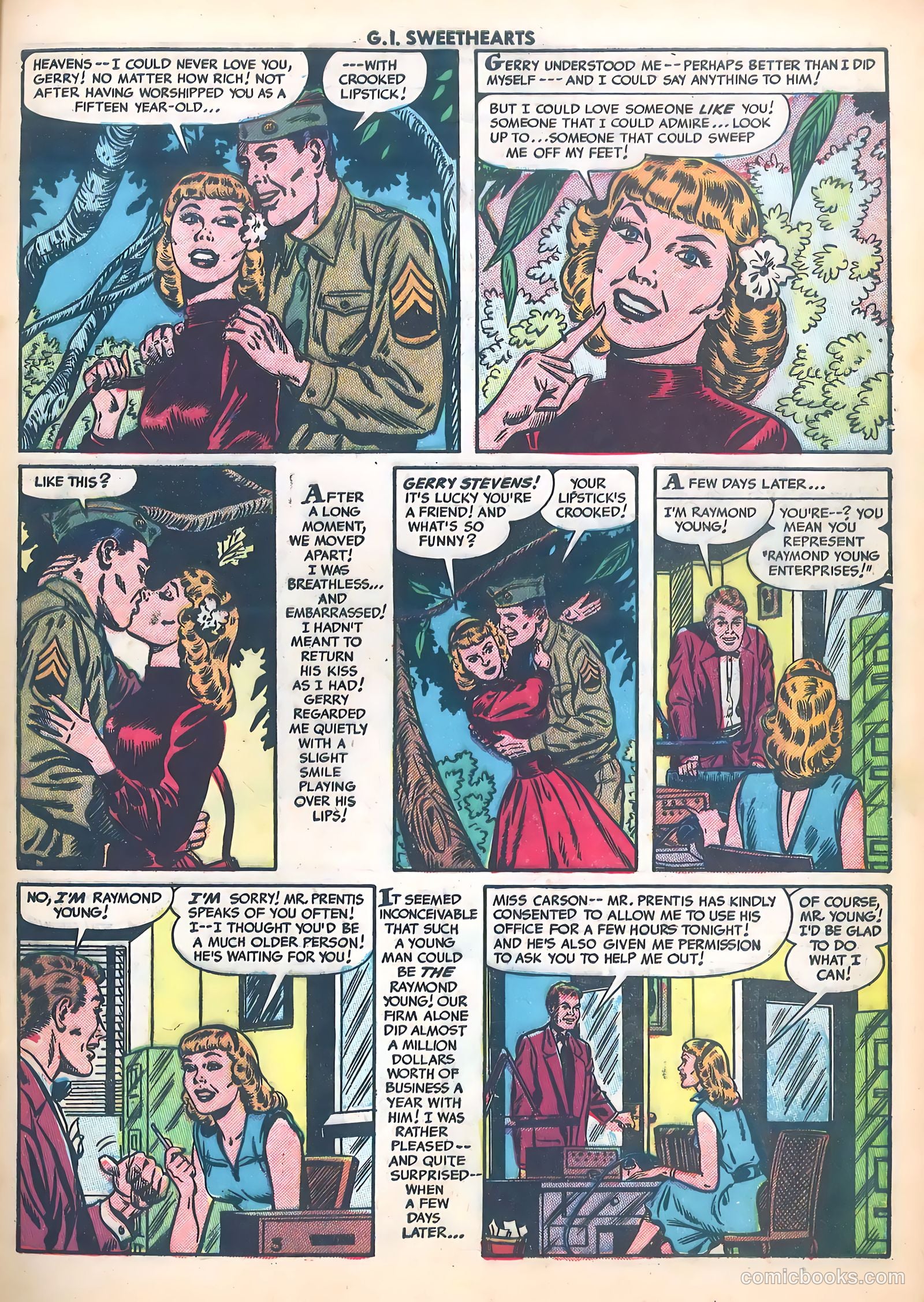 G.I. Sweethearts #37 (1954) — page 29 of 37