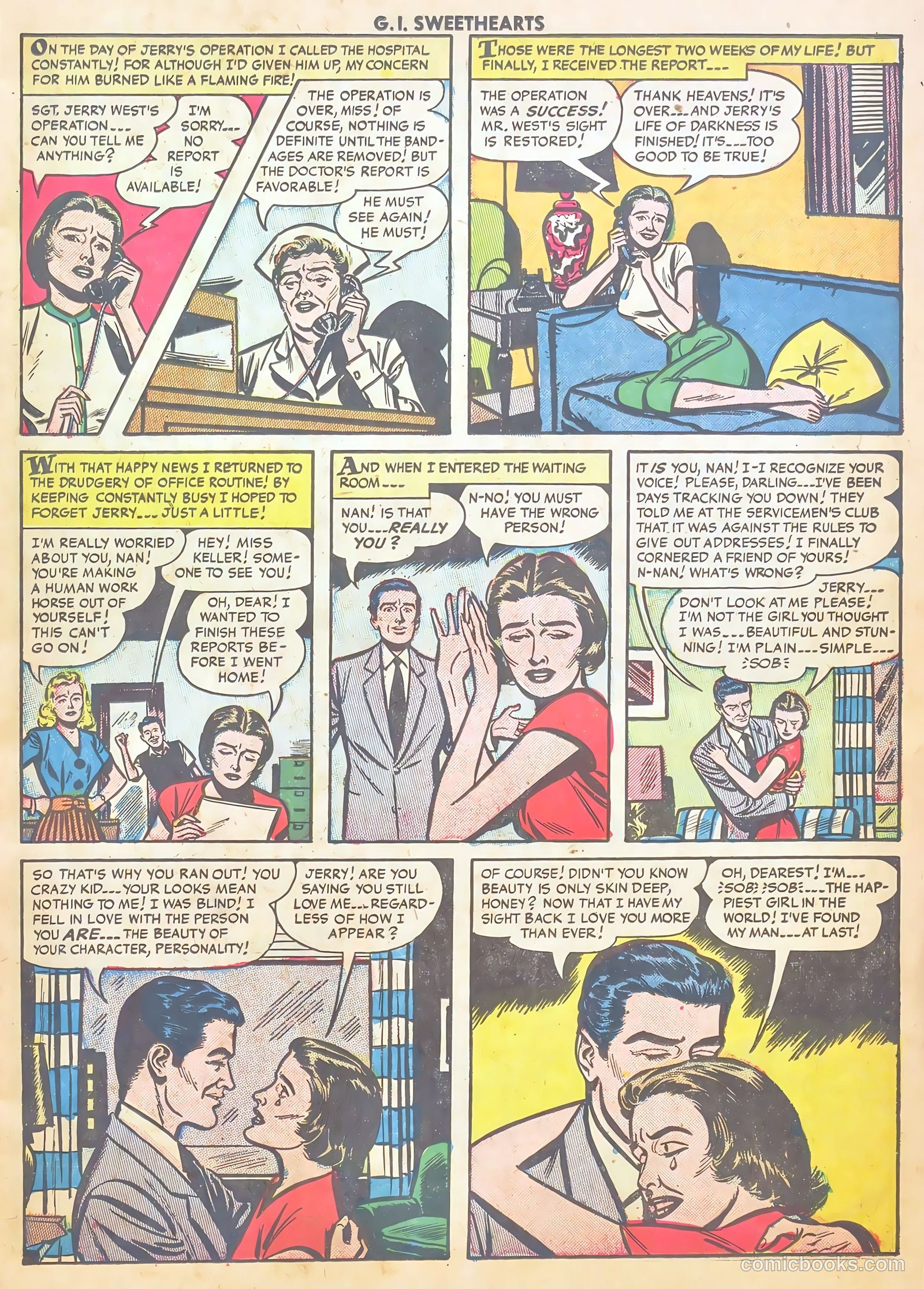 G.I. Sweethearts #38 (1954) — page 11 of 37