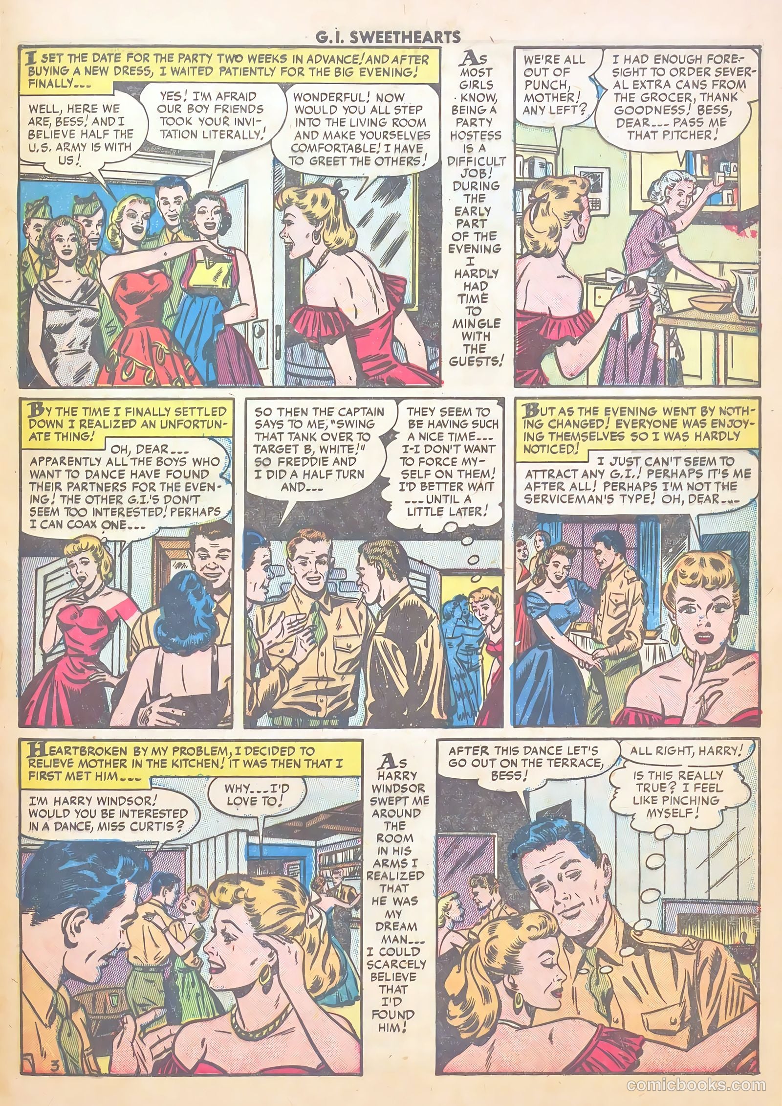 G.I. Sweethearts #38 (1954) — page 29 of 37