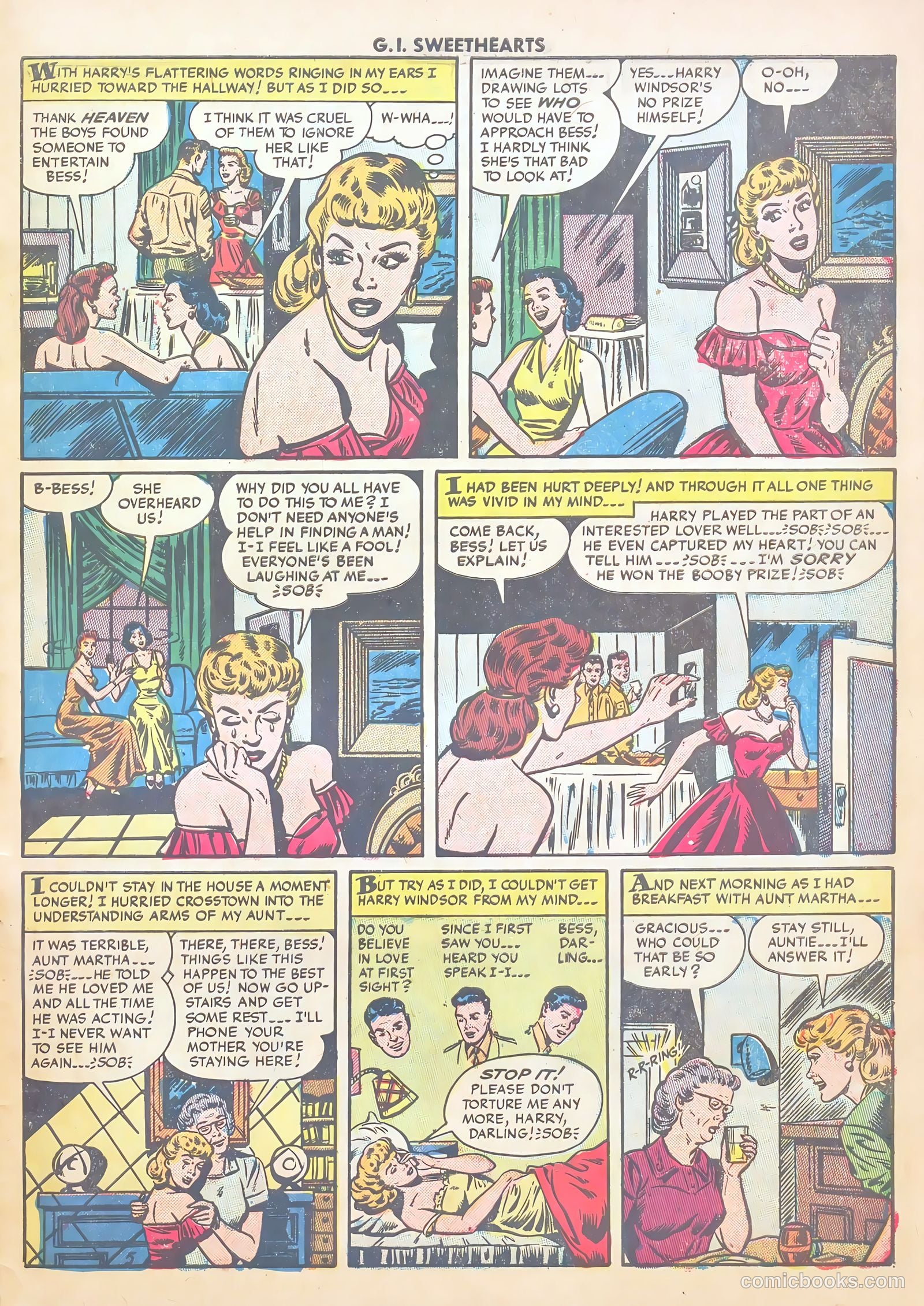 G.I. Sweethearts #38 (1954) — page 31 of 37