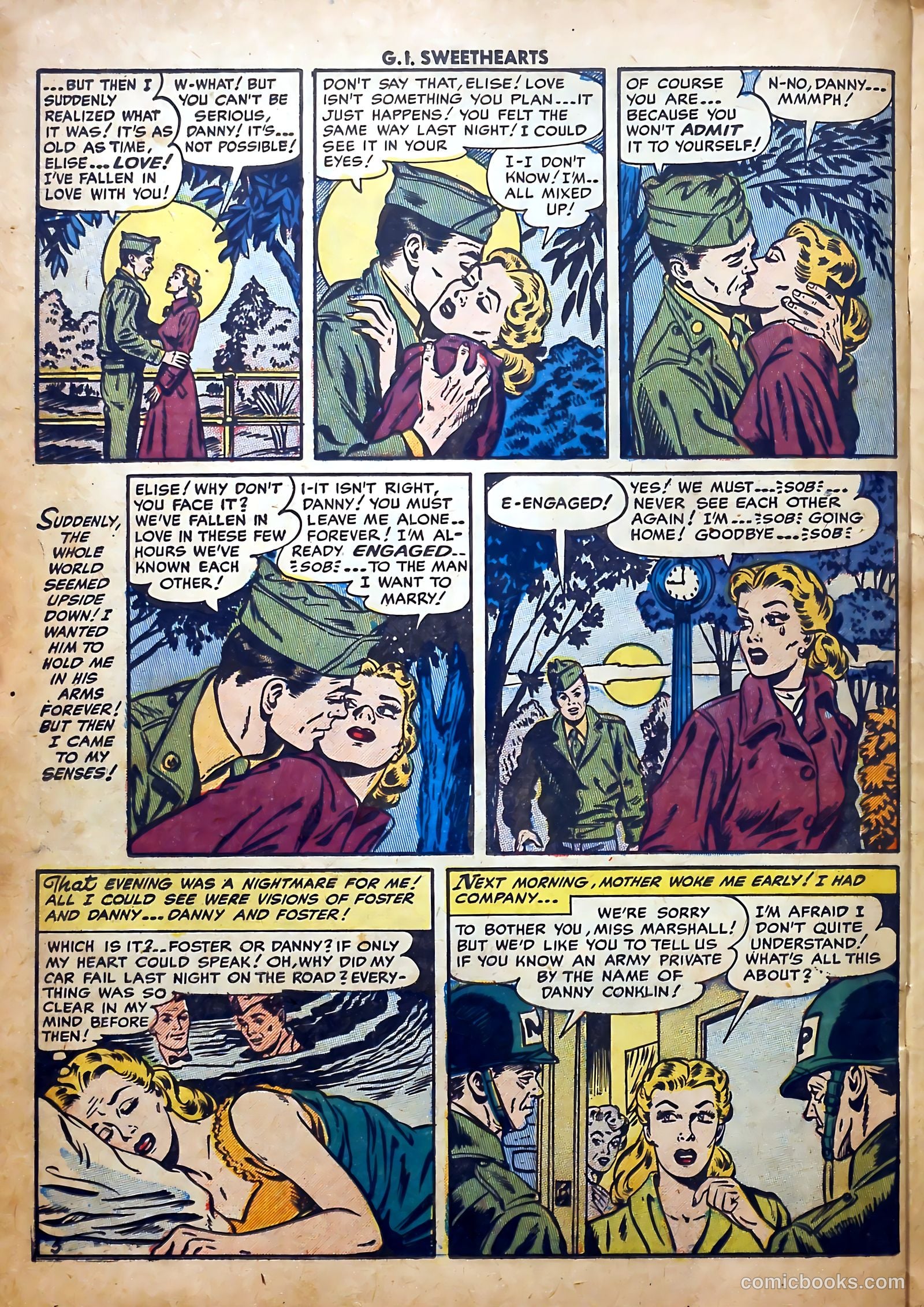 G.I. Sweethearts #39 (1954) — page 22 of 36