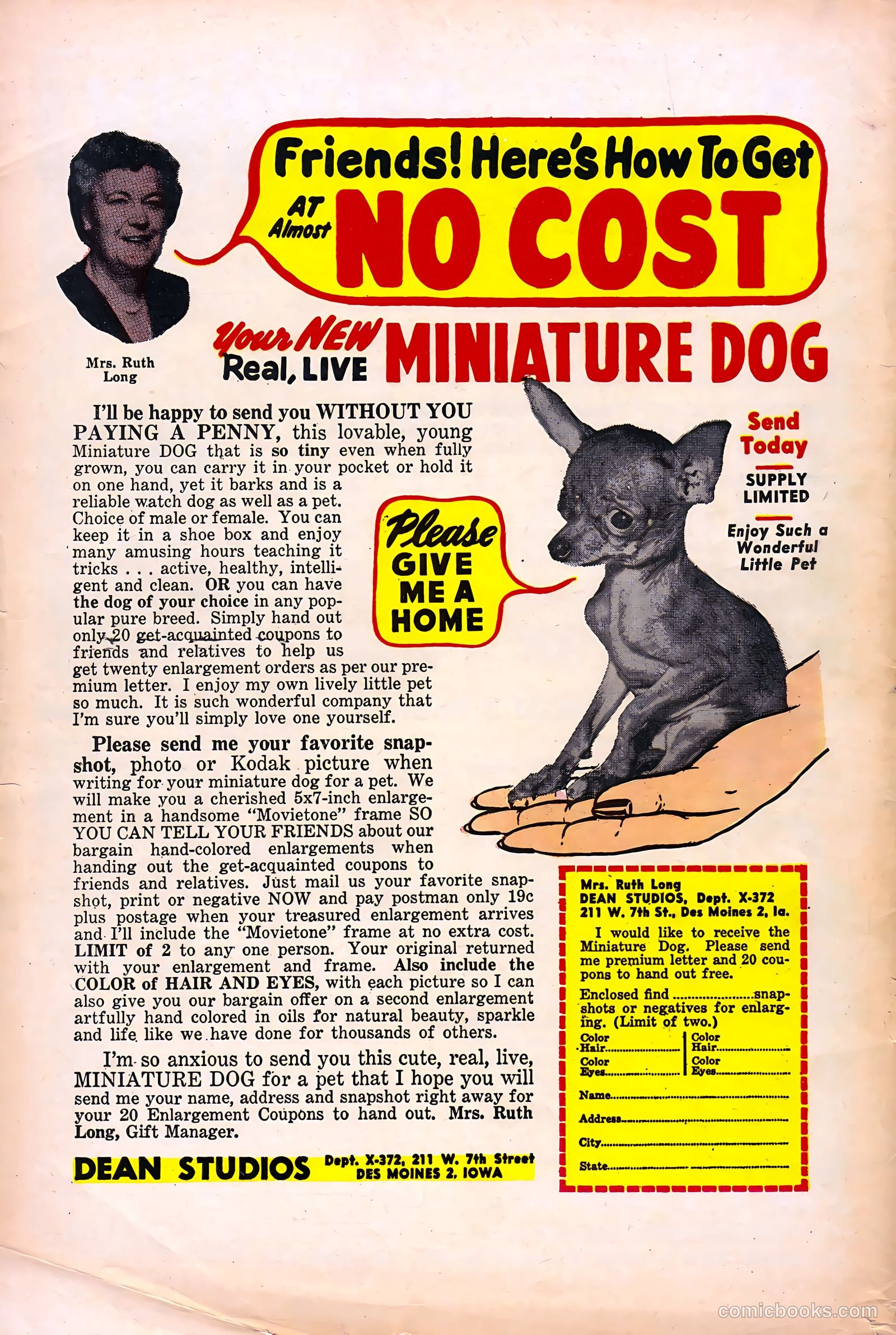 G.I. Sweethearts #40 (1954) — page 36 of 36