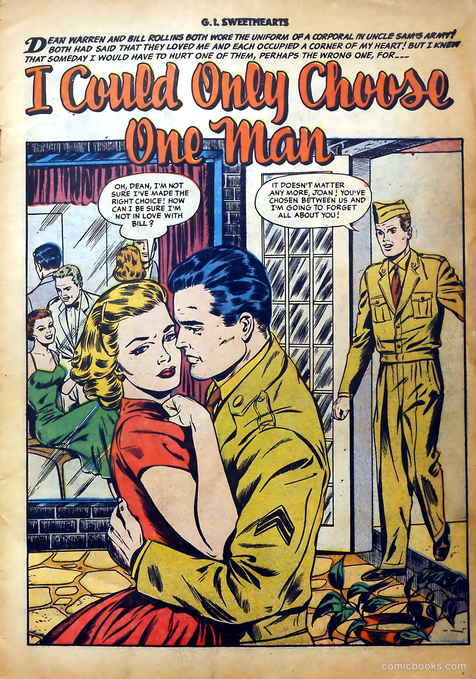 G.I. Sweethearts #43 (1955) — page 3 of 36