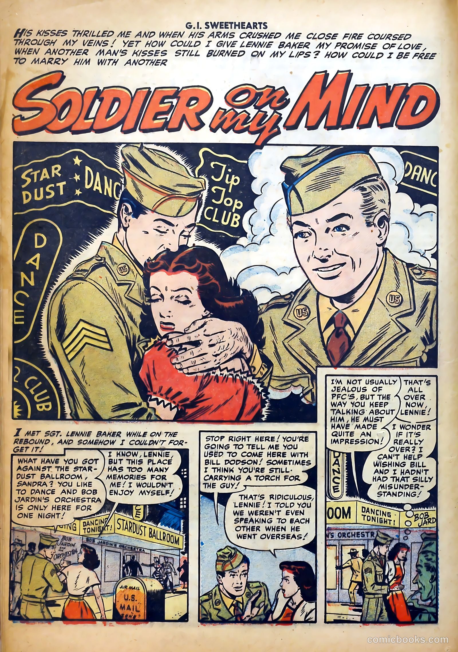 G.I. Sweethearts #43 (1955) — page 12 of 36