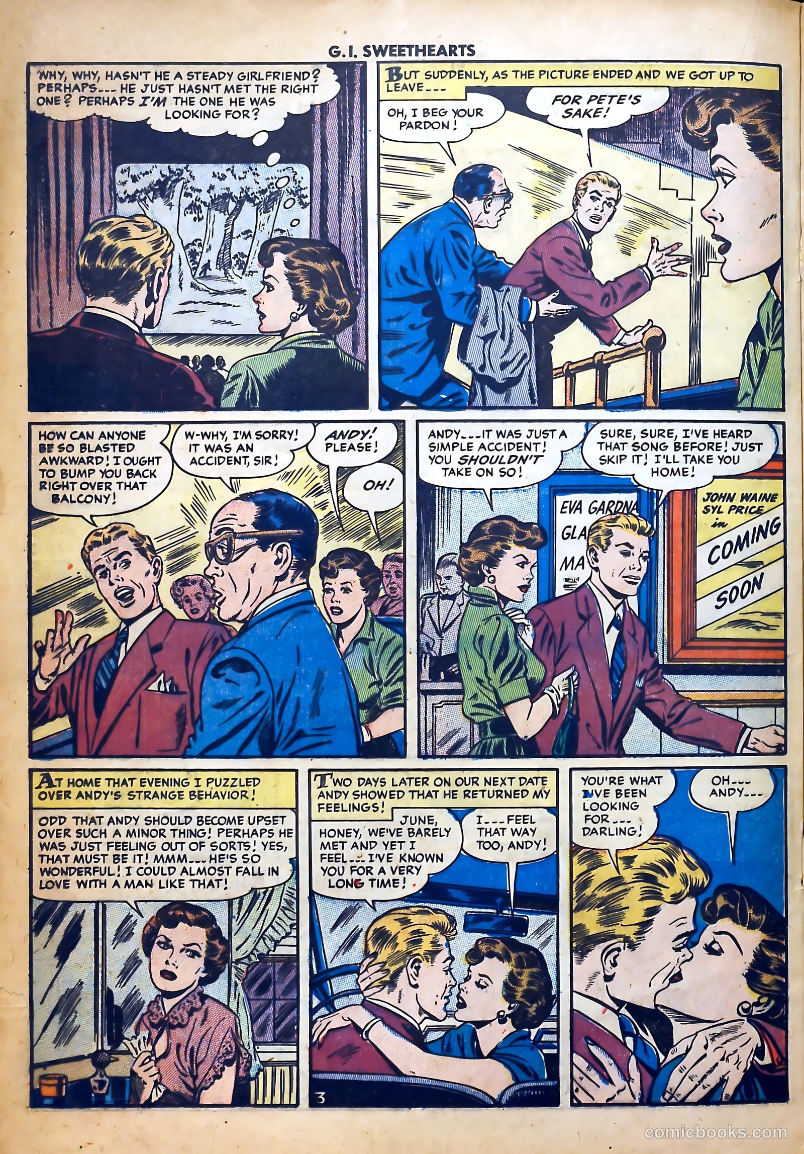 G.I. Sweethearts #43 (1955) — page 20 of 36