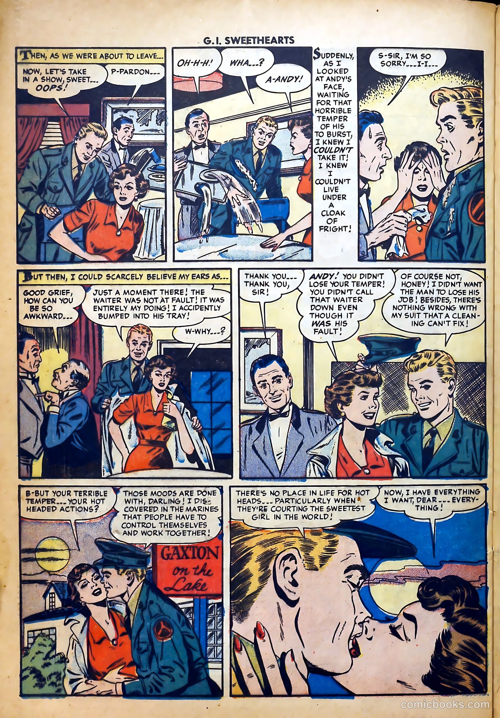 G.I. Sweethearts #43 (1955) — page 24 of 36