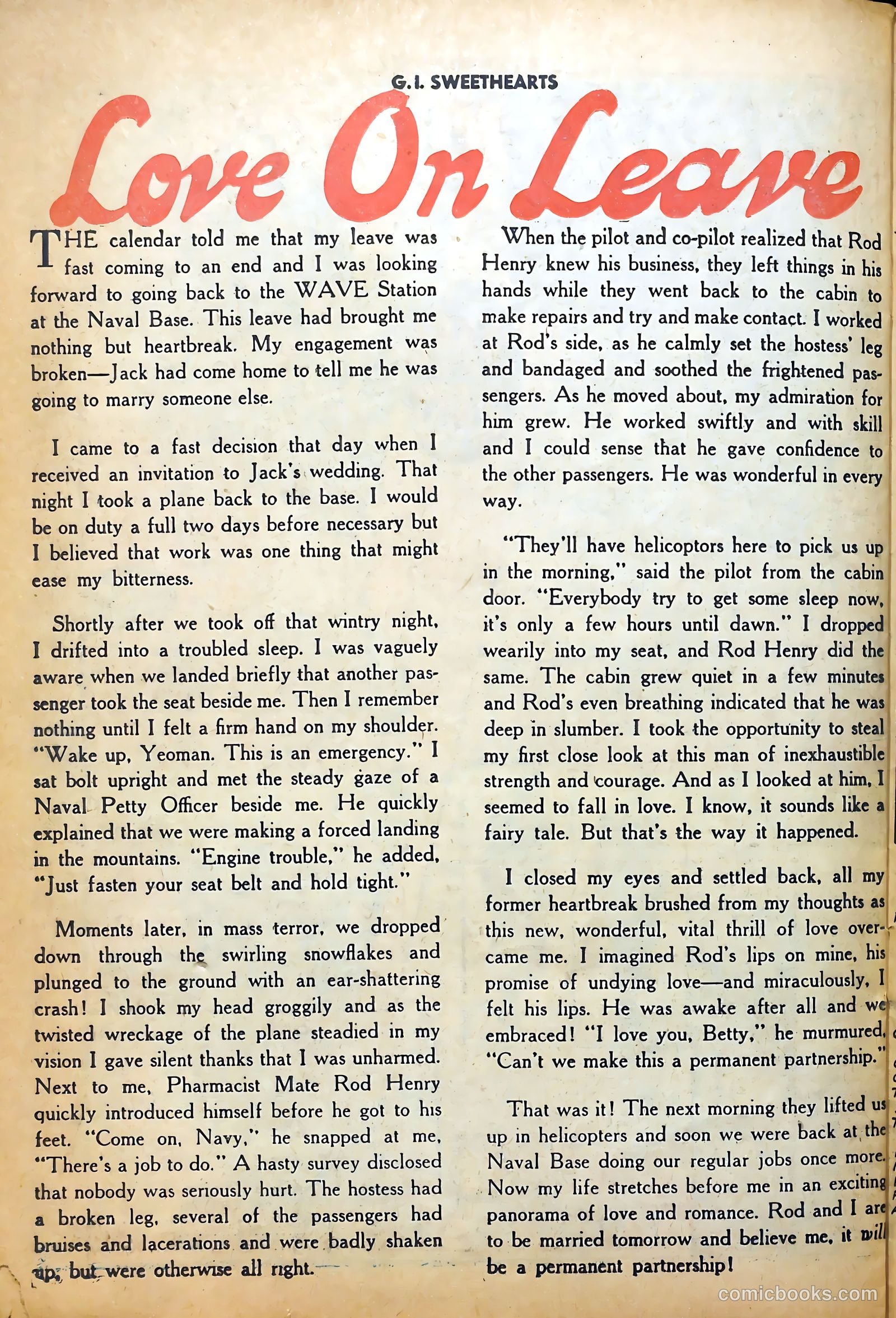 G.I. Sweethearts #43 (1955) — page 26 of 36