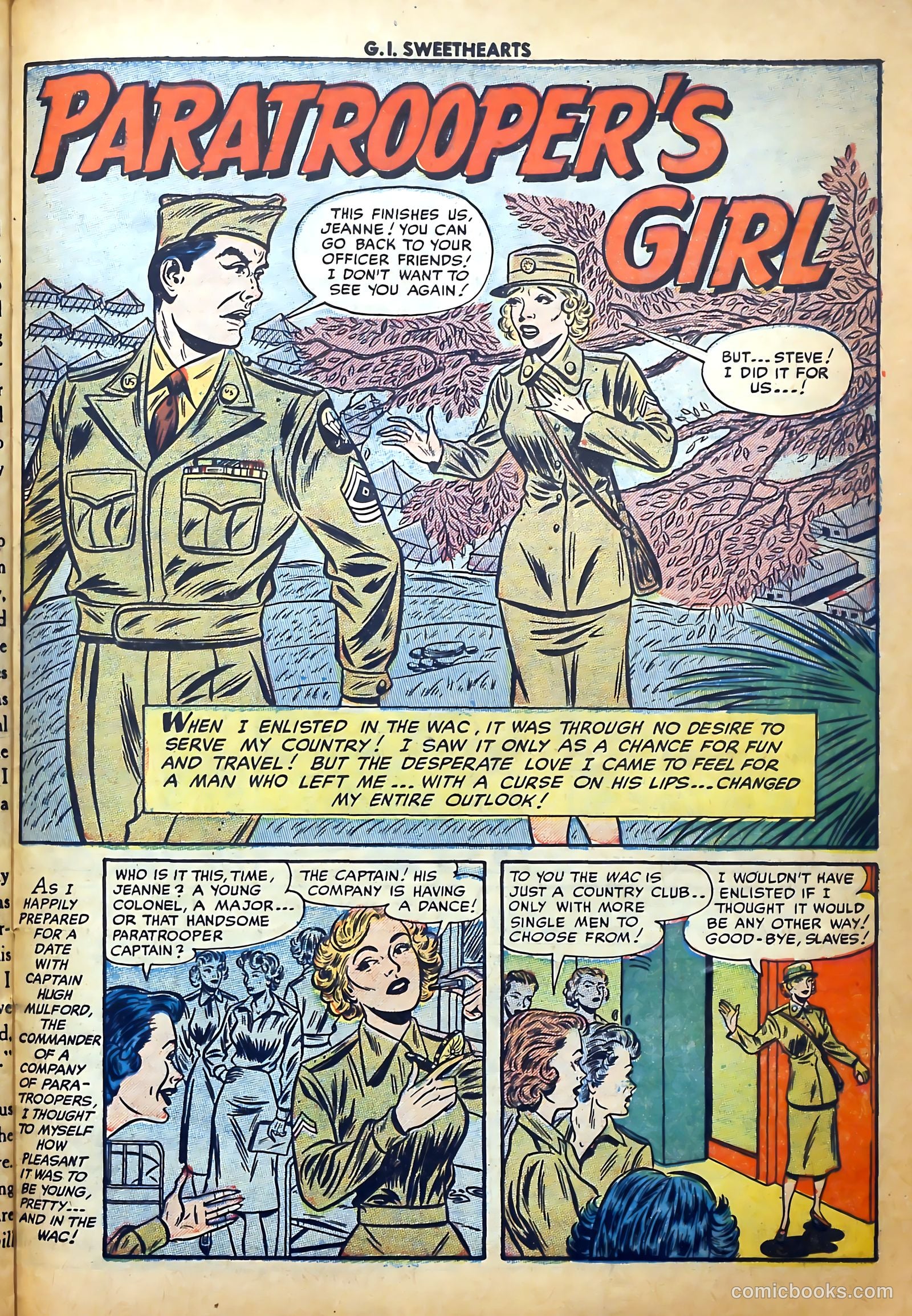 G.I. Sweethearts #43 (1955) — page 27 of 36