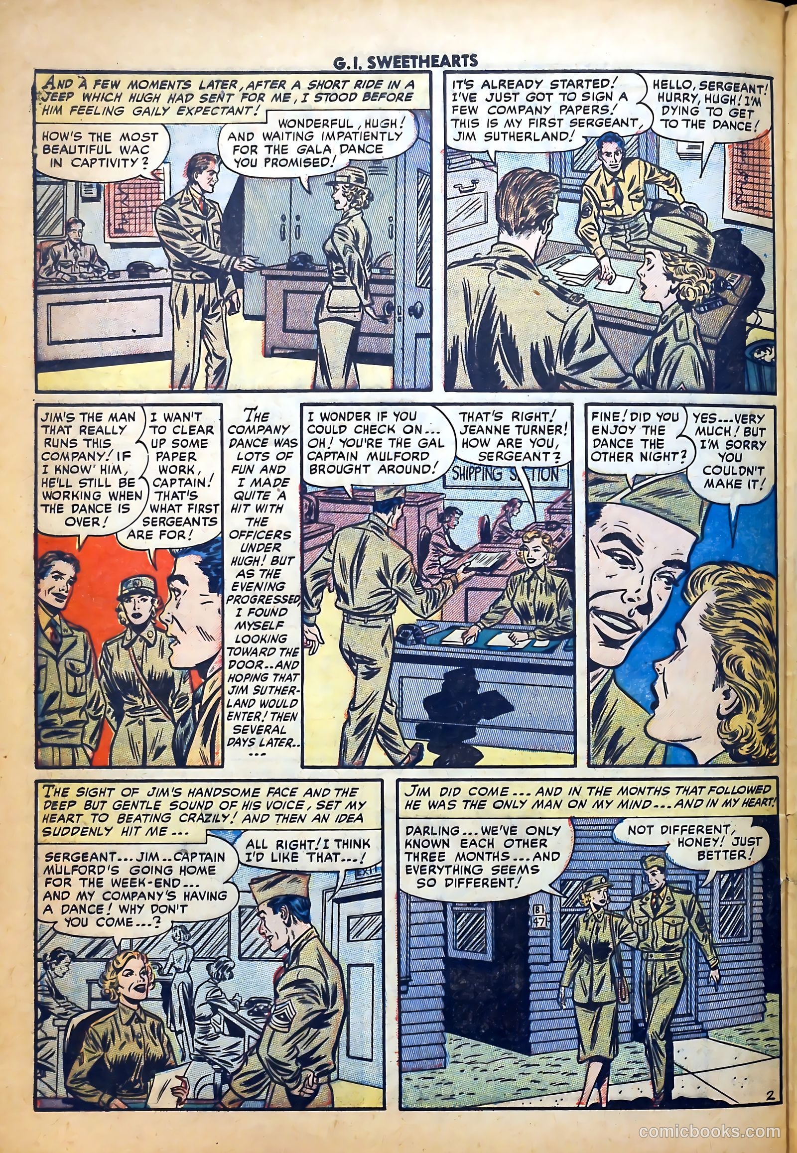 G.I. Sweethearts #43 (1955) — page 28 of 36