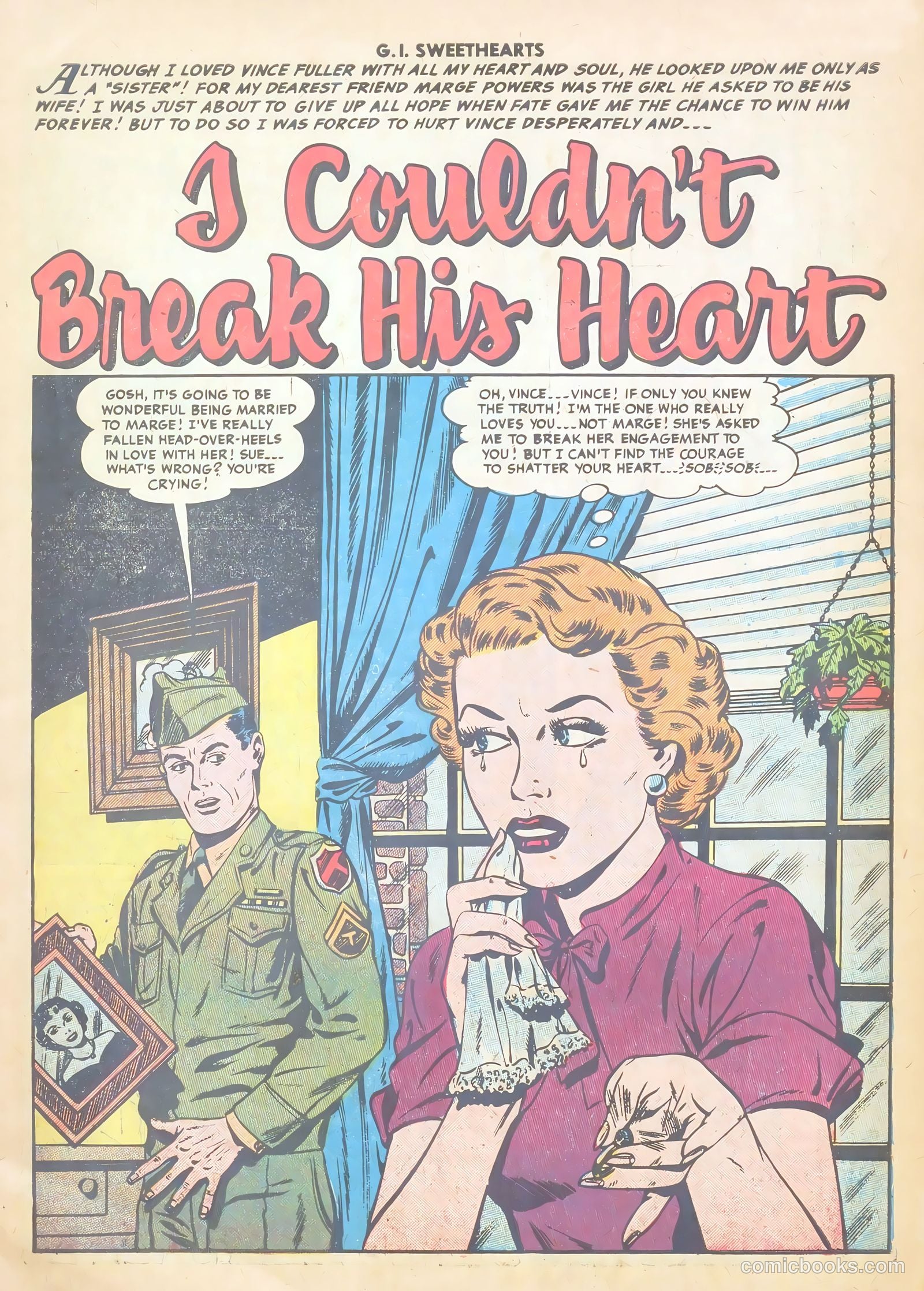 G.I. Sweethearts #44 (1955) — page 3 of 37