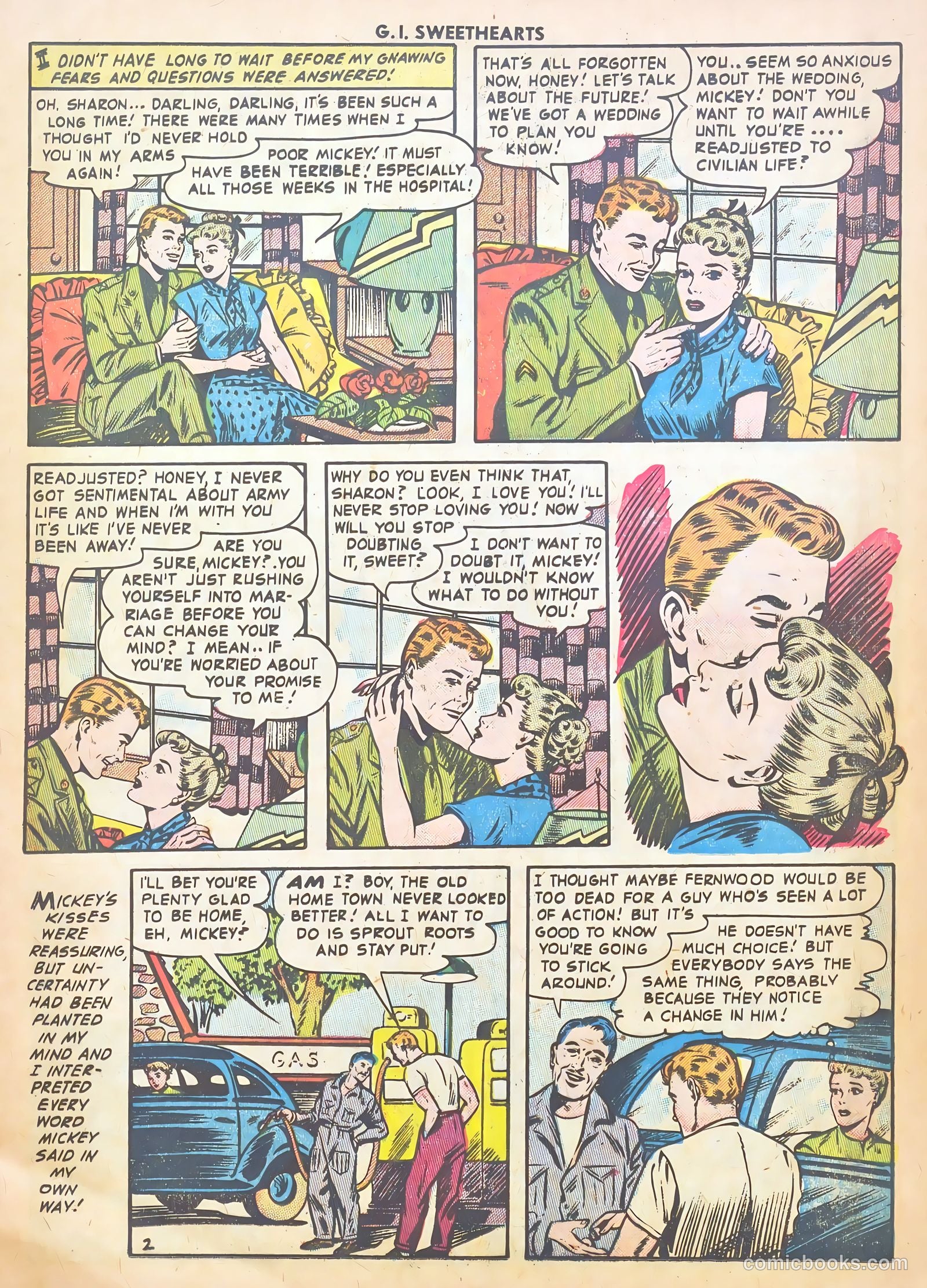 G.I. Sweethearts #44 (1955) — page 13 of 37