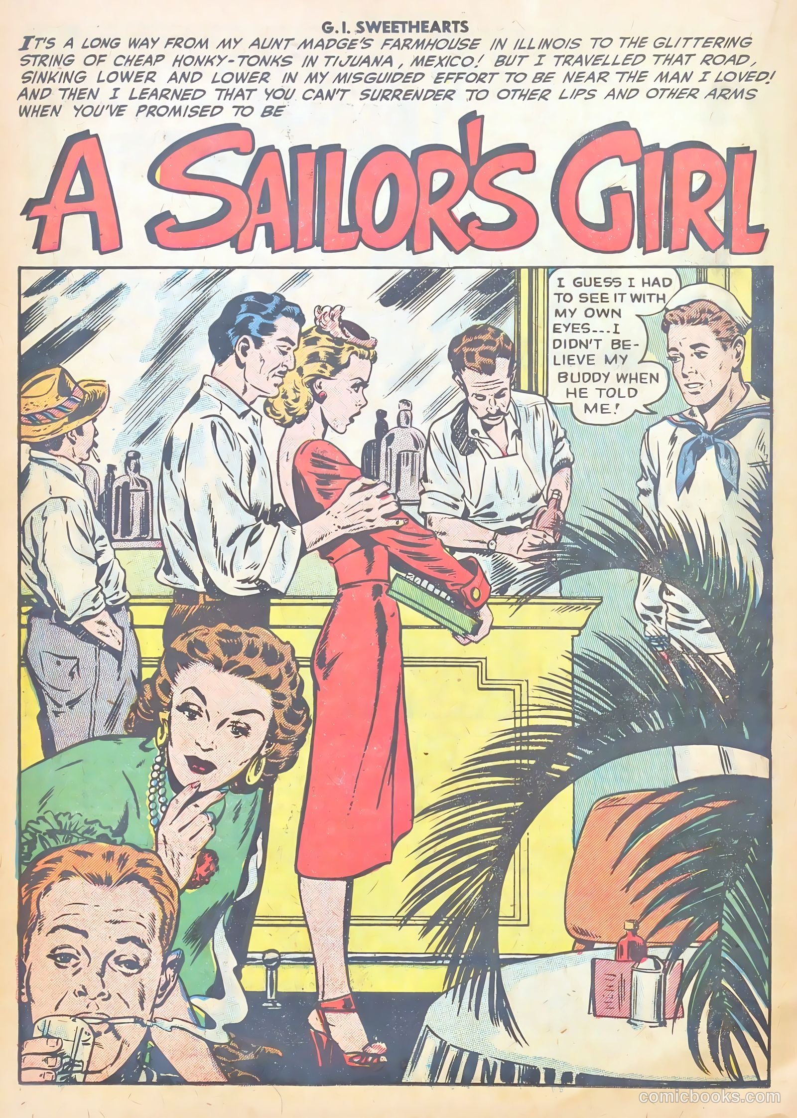 G.I. Sweethearts #44 (1955) — page 18 of 37