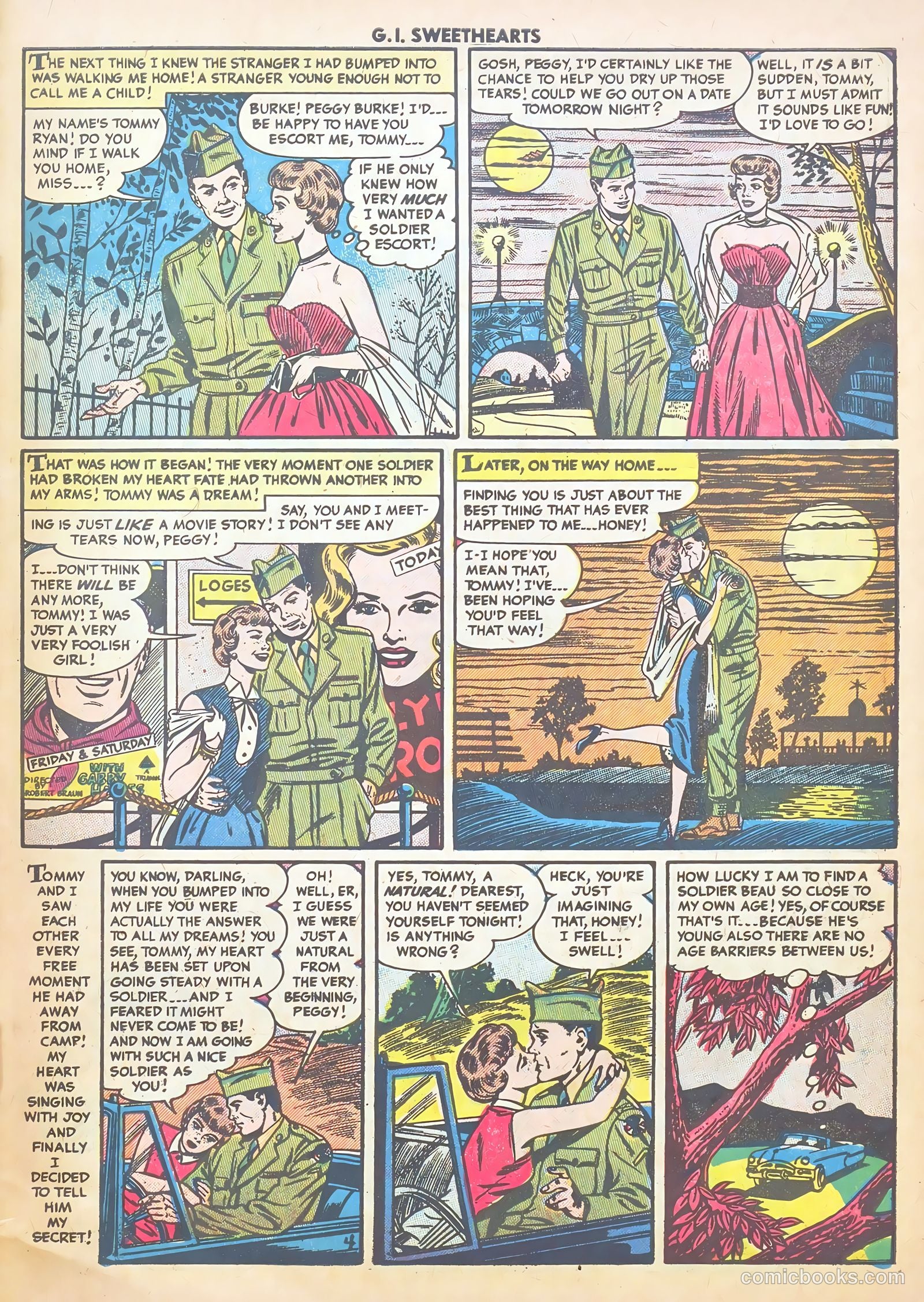 G.I. Sweethearts #44 (1955) — page 31 of 37