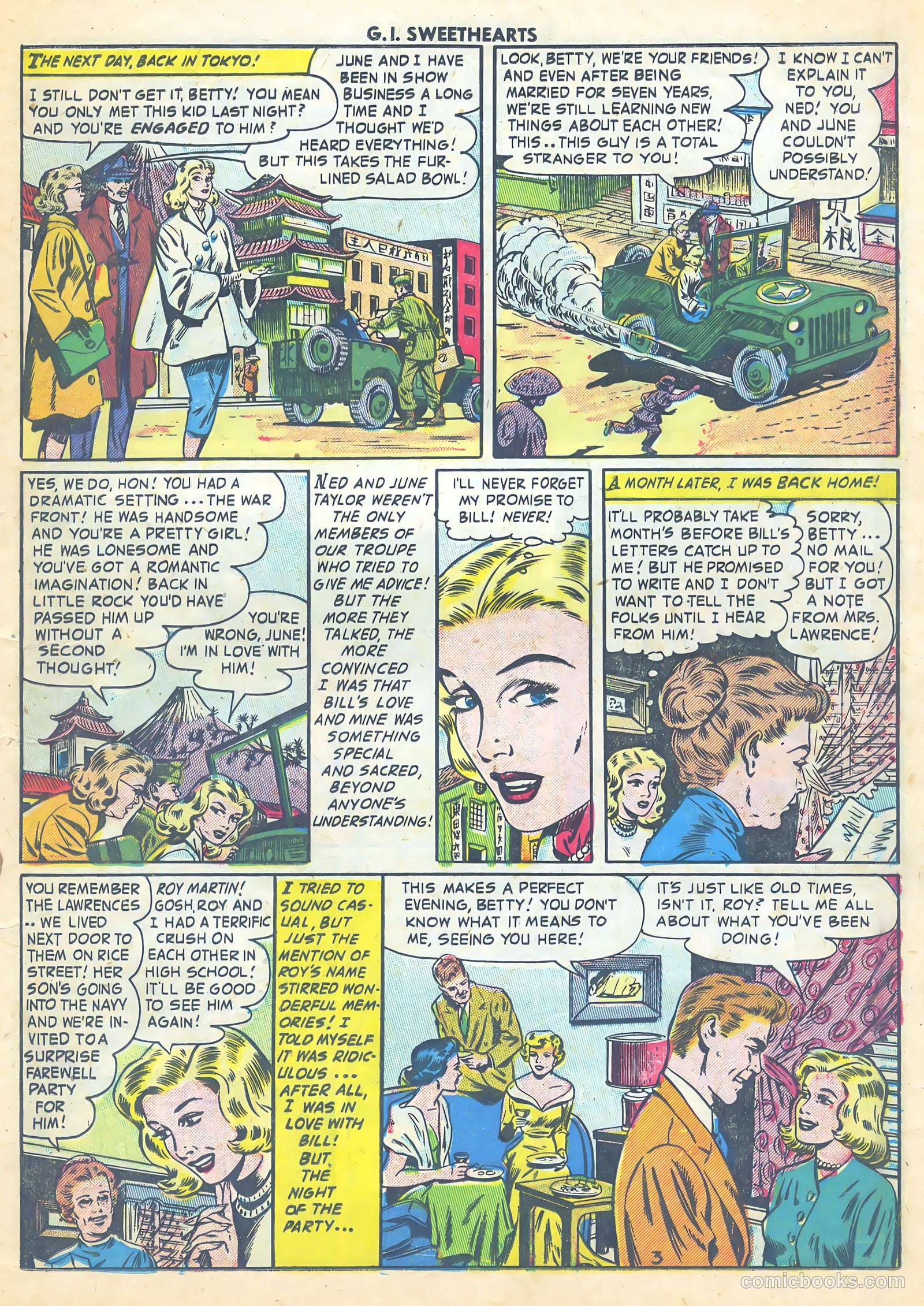 G.I. Sweethearts #45 (1955) — page 13 of 37