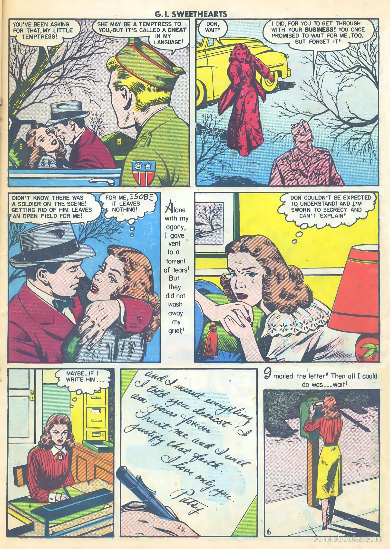 G.I. Sweethearts #45 (1955) — page 23 of 37