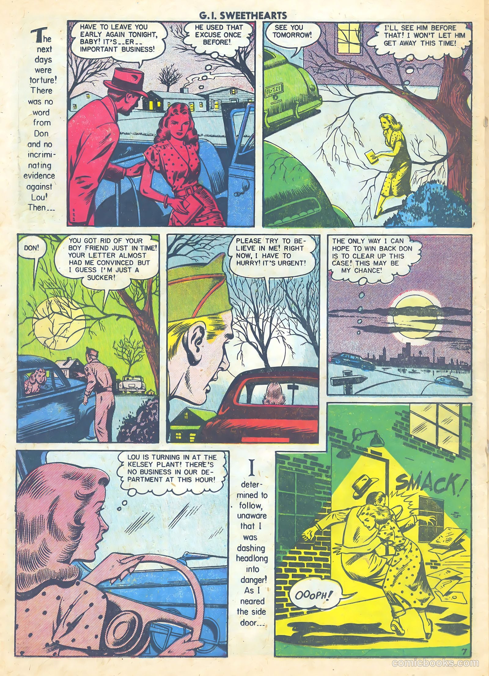 G.I. Sweethearts #45 (1955) — page 24 of 37