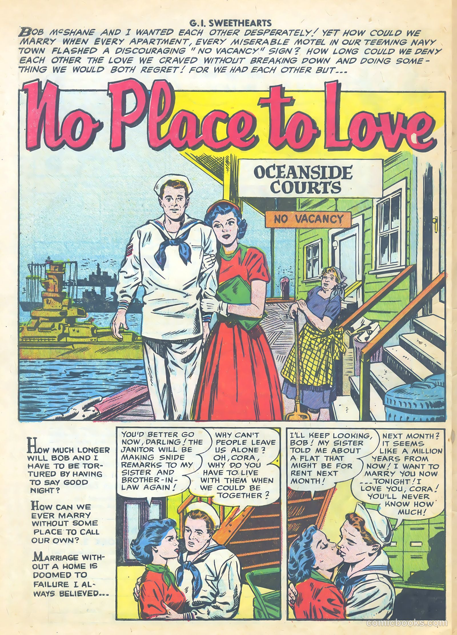 G.I. Sweethearts #45 (1955) — page 28 of 37