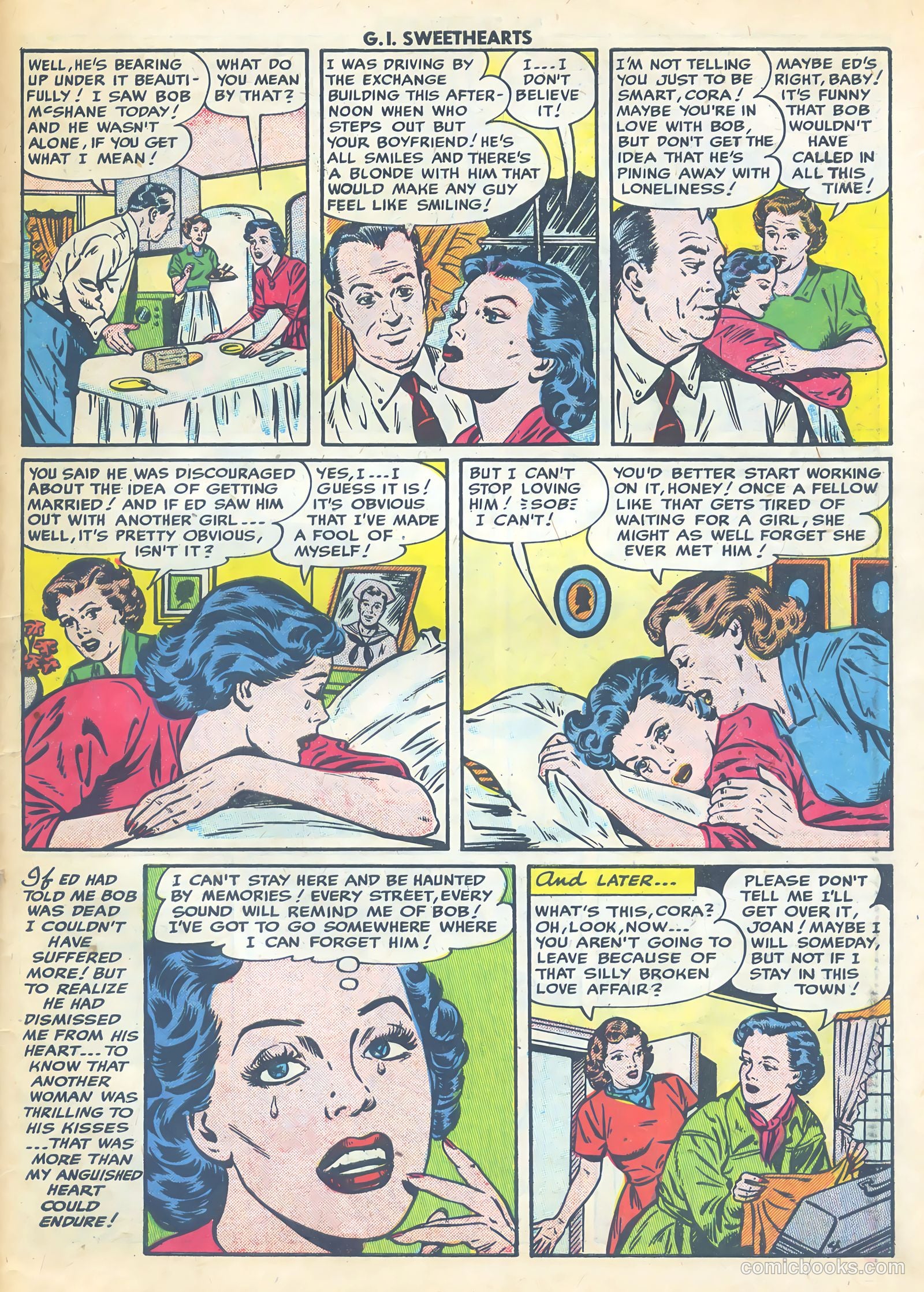 G.I. Sweethearts #45 (1955) — page 31 of 37