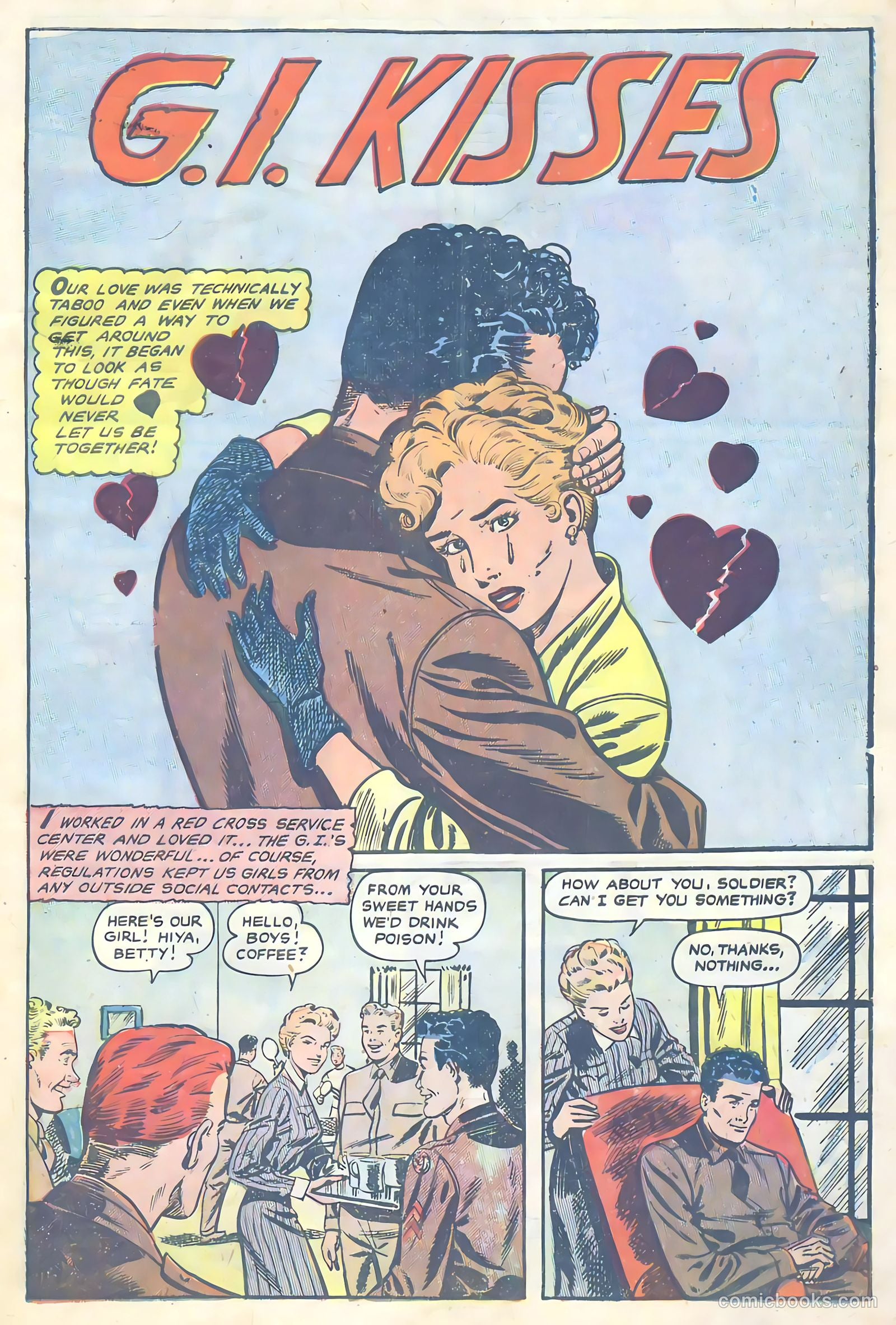 G.I. War Brides #1 (1954) — page 3 of 36