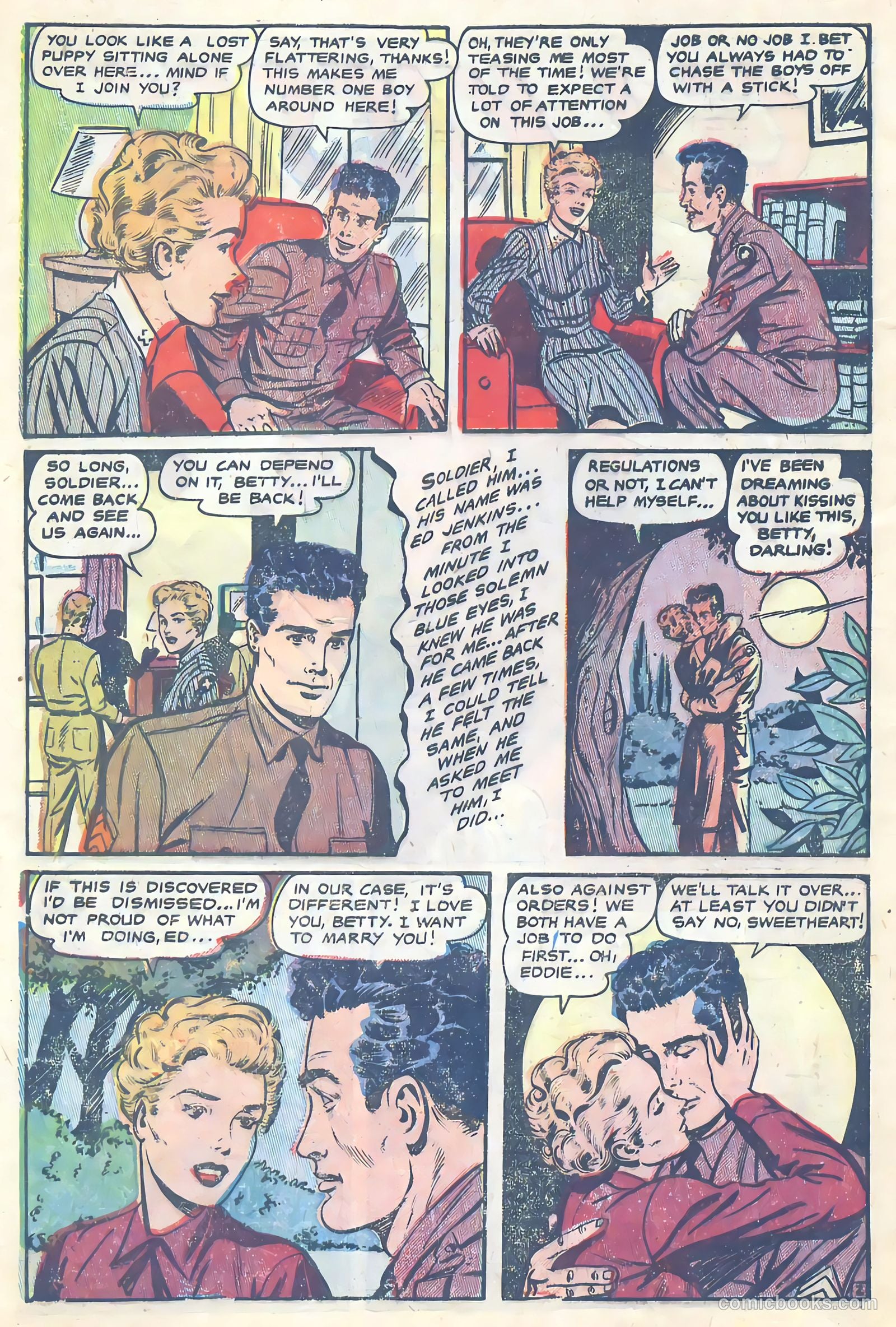 G.I. War Brides #1 (1954) — page 4 of 36