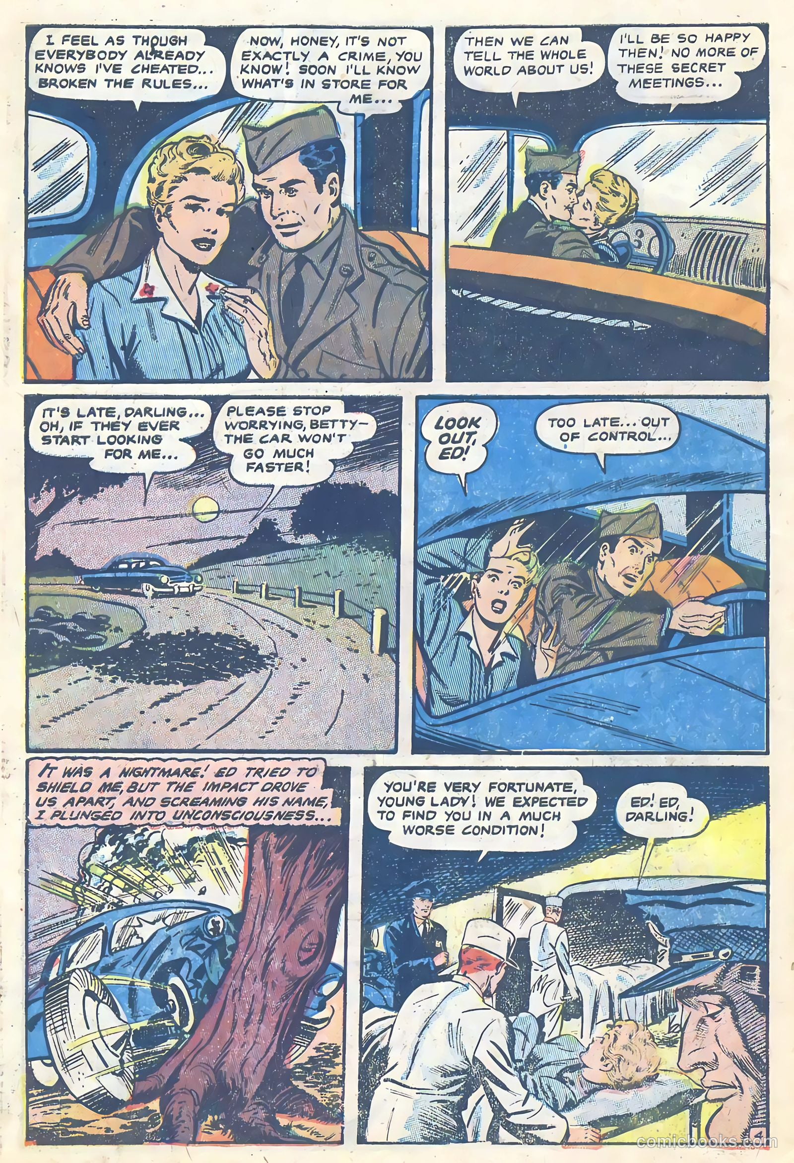 G.I. War Brides #1 (1954) — page 6 of 36